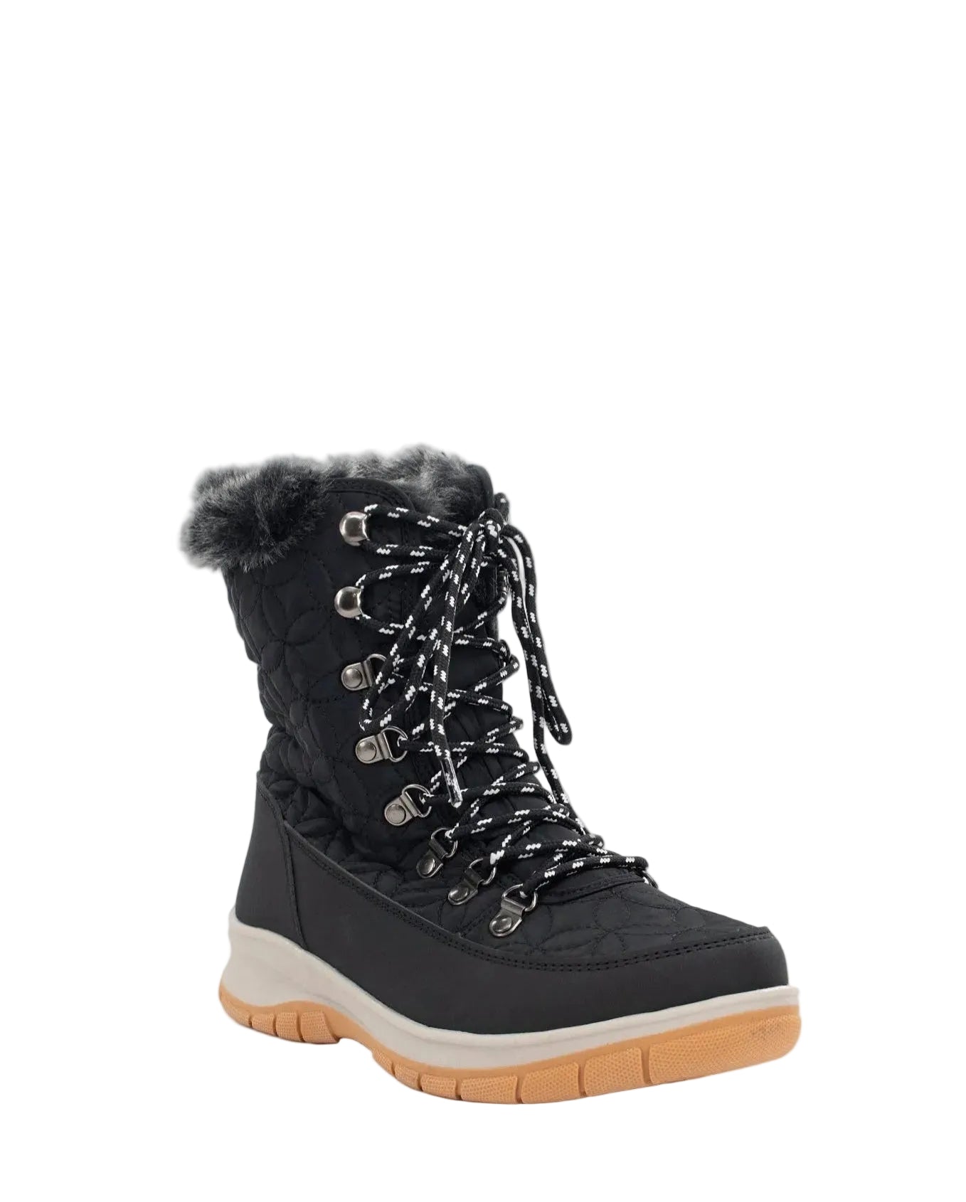 Belltown Mid Faux Fur Cold Weather Boot - Black - Western Chief