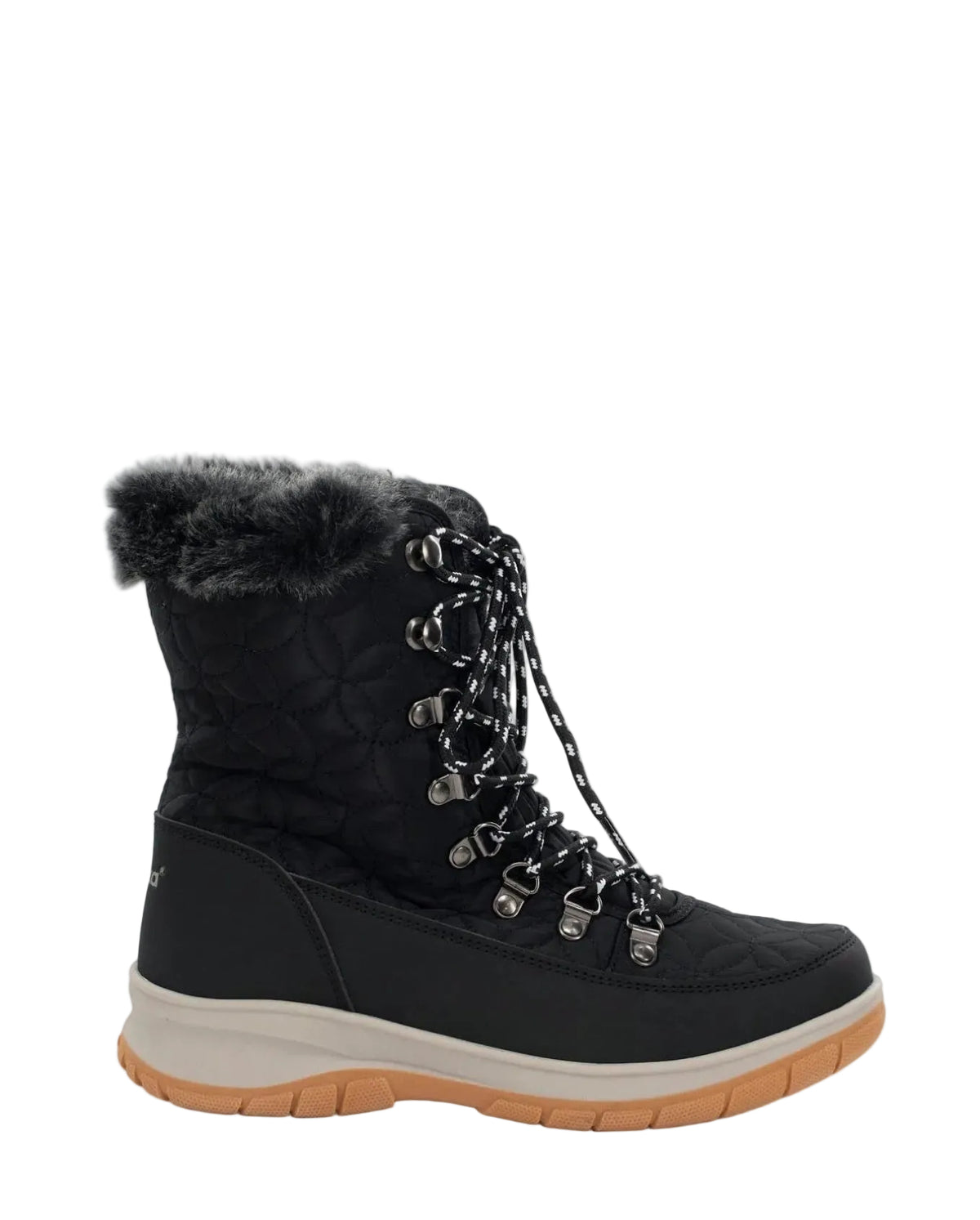 Belltown Mid Faux Fur Cold Weather Boot - Black - Western Chief