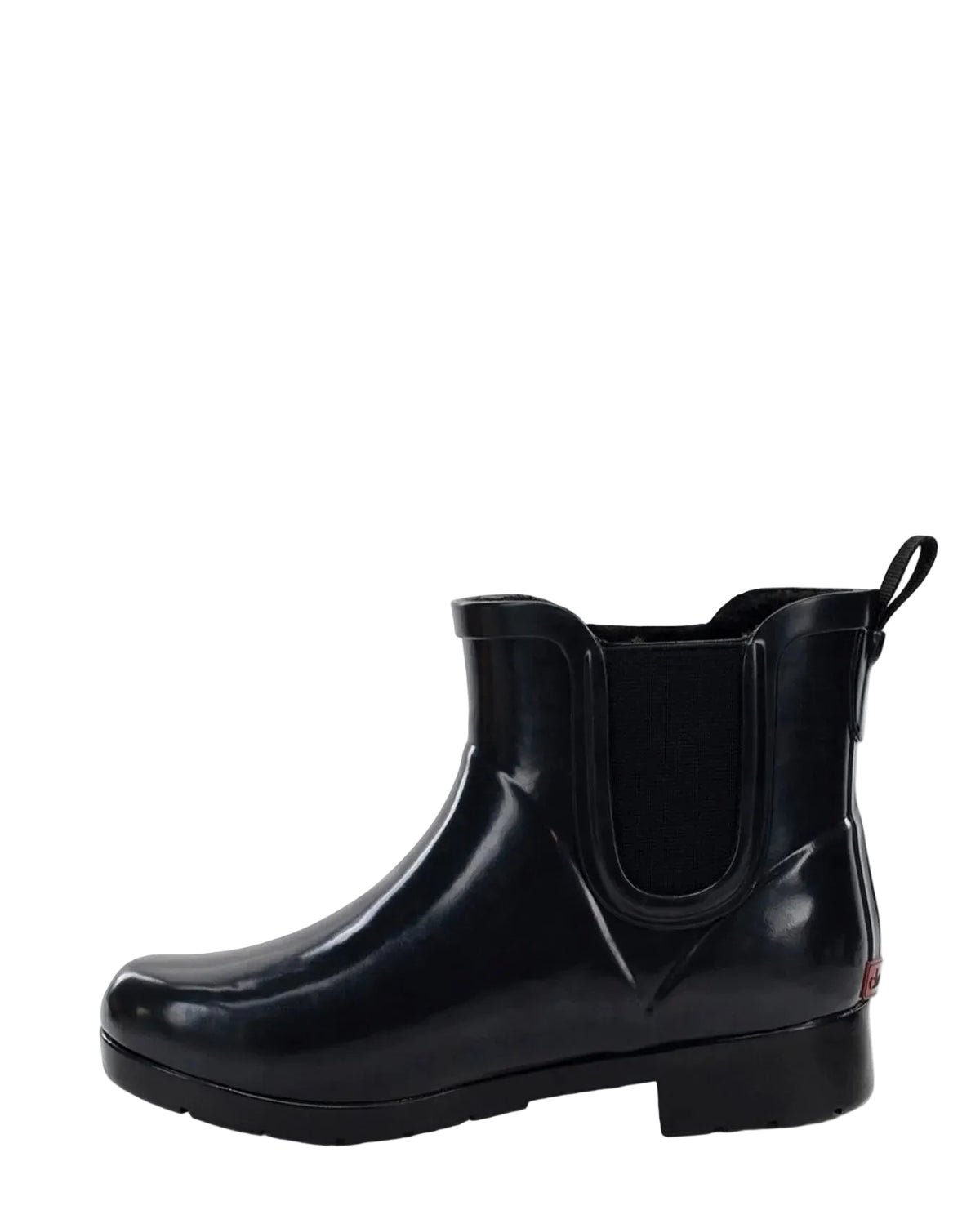 Delridge Faux Fur Chelsea Rain Boot - Black - Western Chief