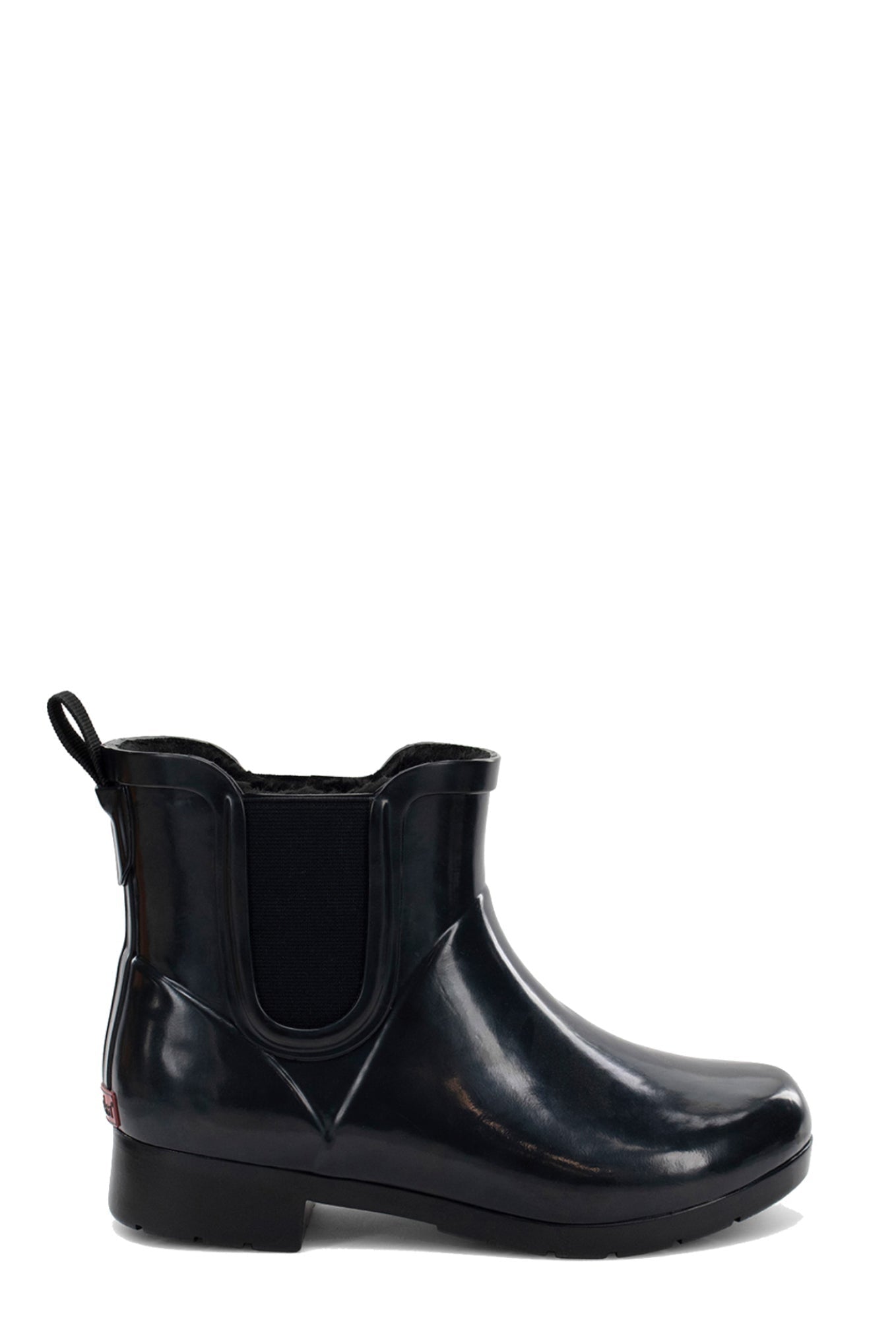 Delridge Faux Fur Chelsea Rain Boot - Black - Western Chief