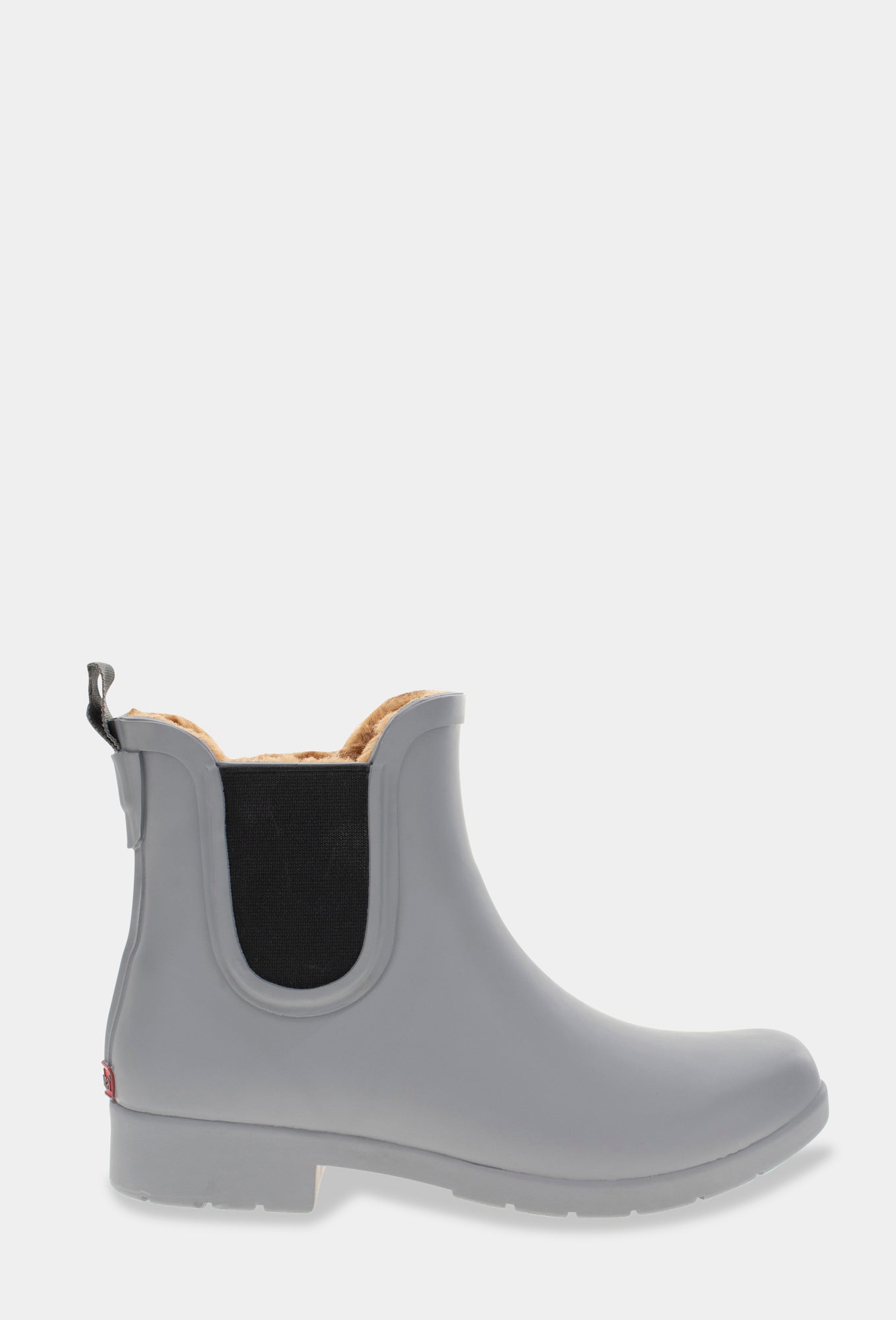 Delridge Faux Fur Chelsea Rain Boot - Gray - Western Chief