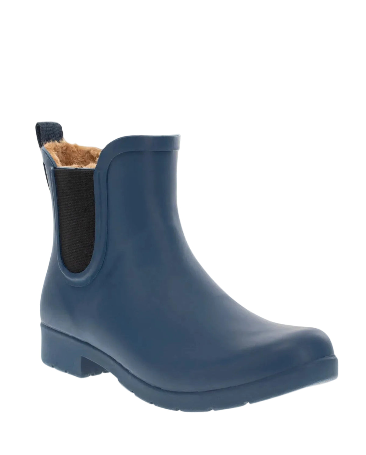 Delridge Faux Fur Chelsea Rain Boot - Navy - Western Chief