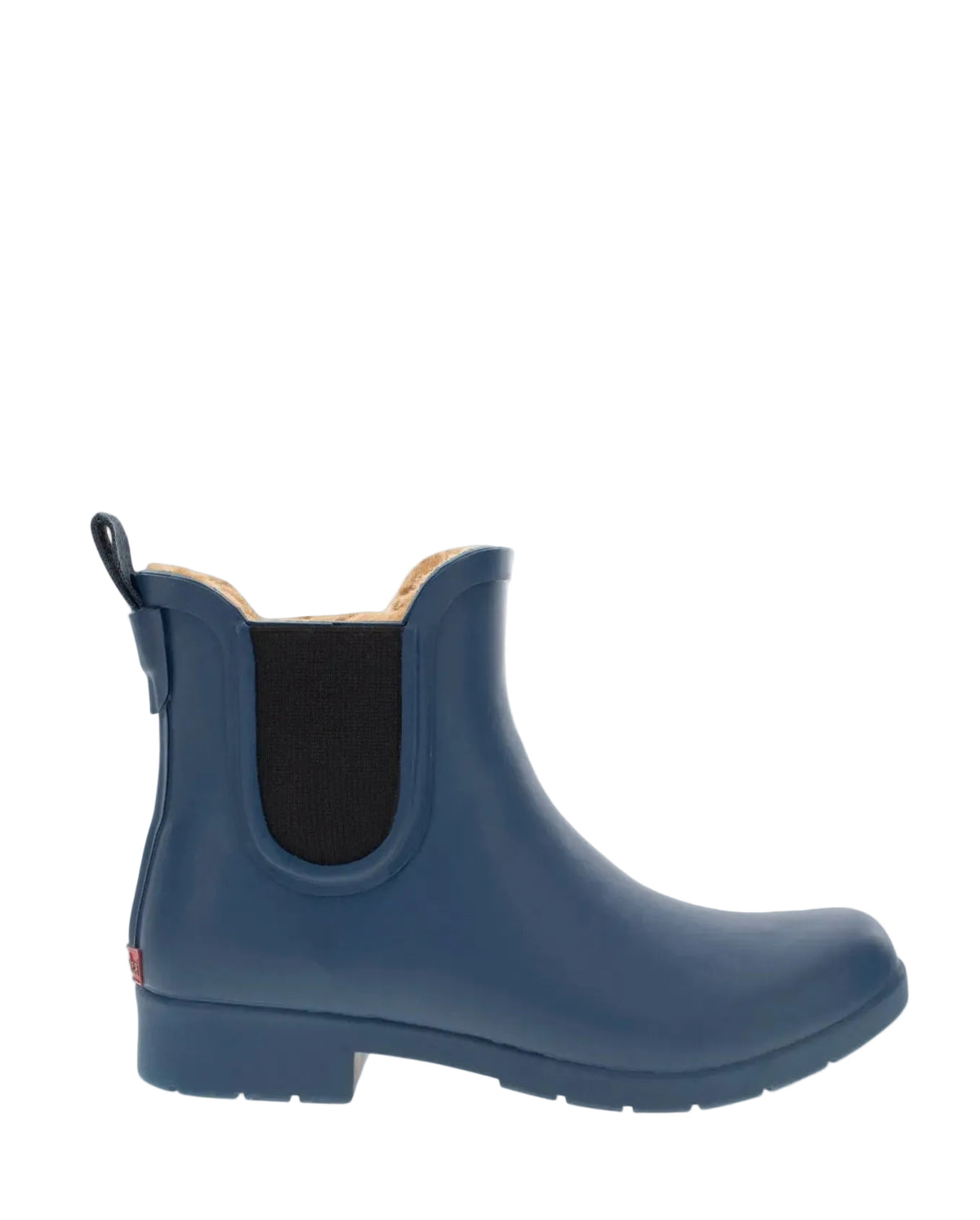 Delridge Faux Fur Chelsea Rain Boot - Navy - Western Chief