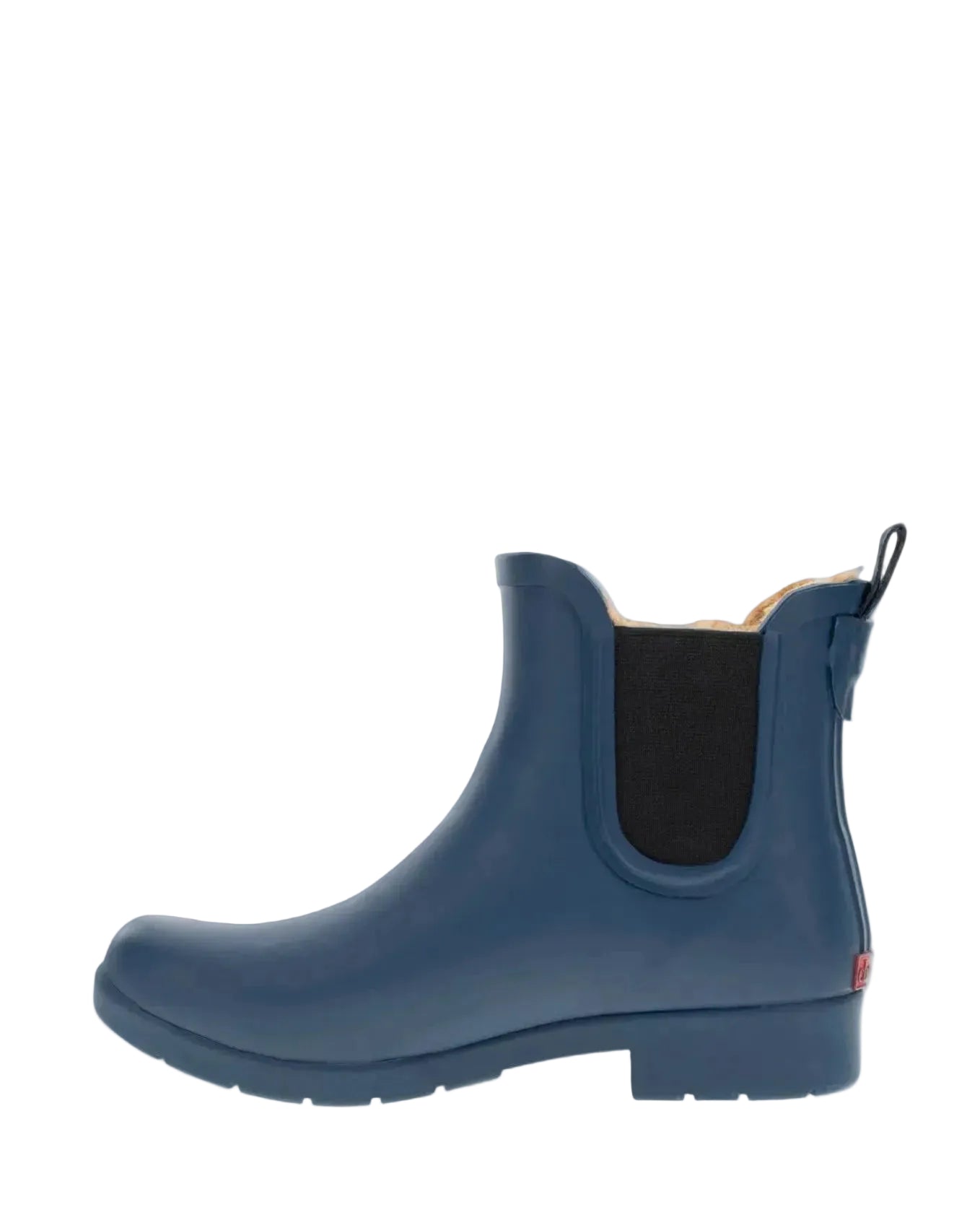 Delridge Faux Fur Chelsea Rain Boot - Navy - Western Chief