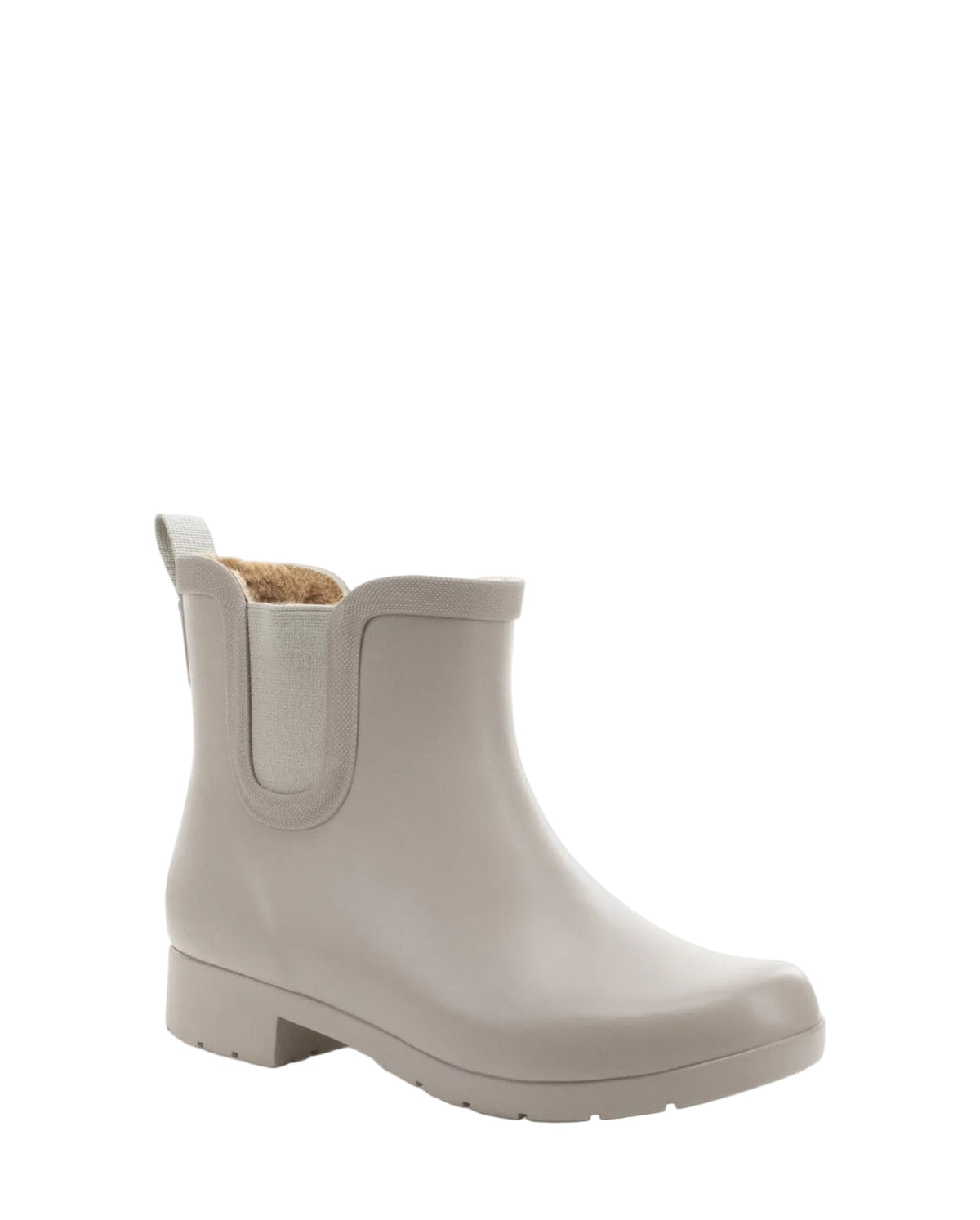 Delridge Faux Fur Chelsea Rain Boot - Taupe - Western Chief