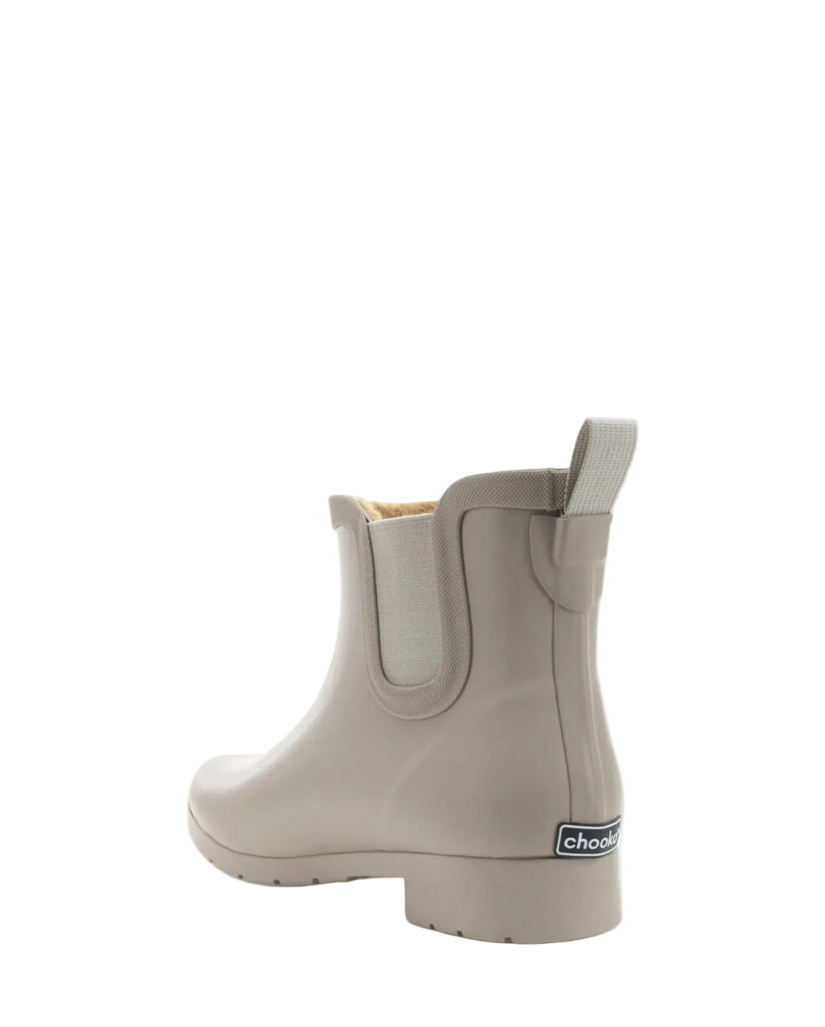 Delridge Faux Fur Chelsea Rain Boot - Taupe - Western Chief