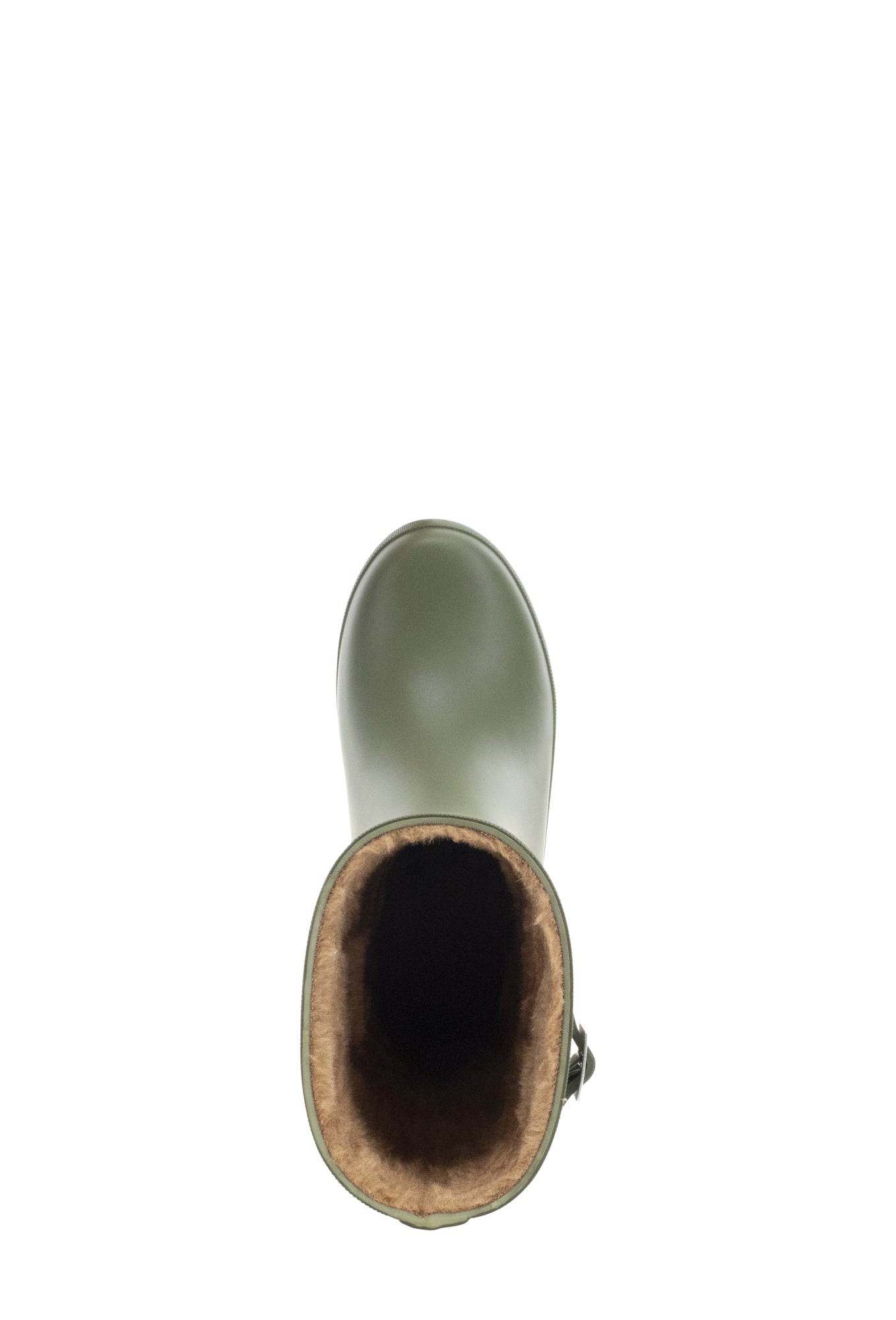 Delridge Faux Fur Mid Rain Boot - Green - Western Chief