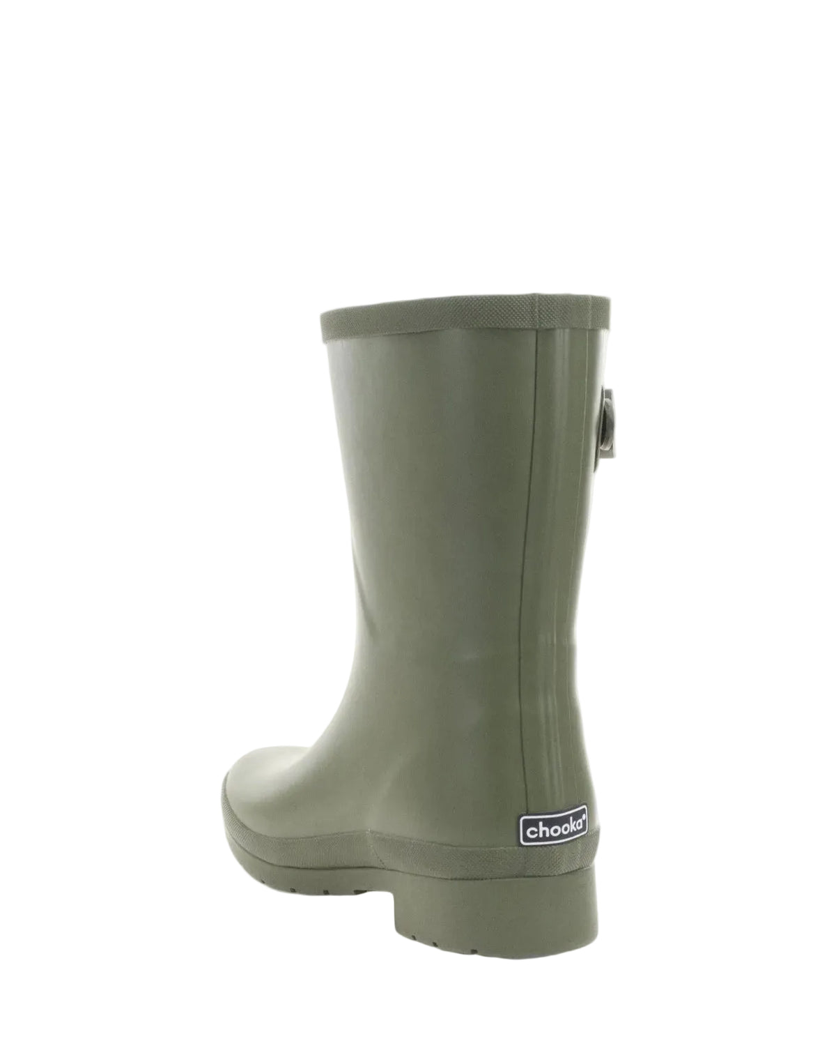 Delridge Faux Fur Mid Rain Boot - Green - Western Chief