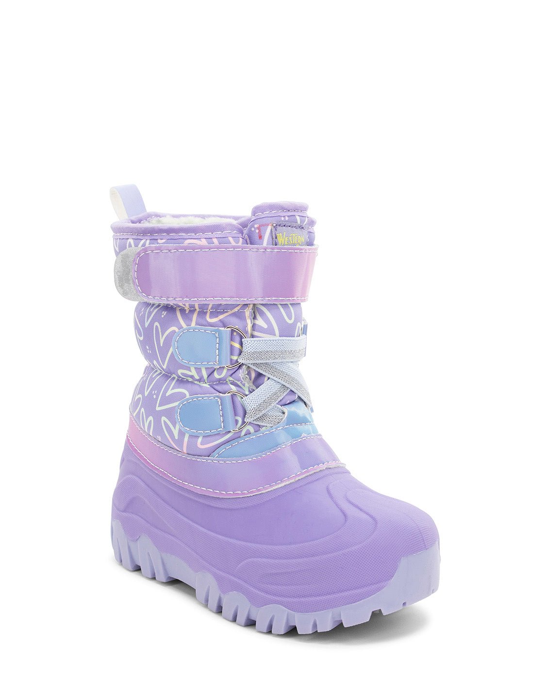 Kids Ascend Faux Fur Cold Weather Boot - Purple - Western Chief