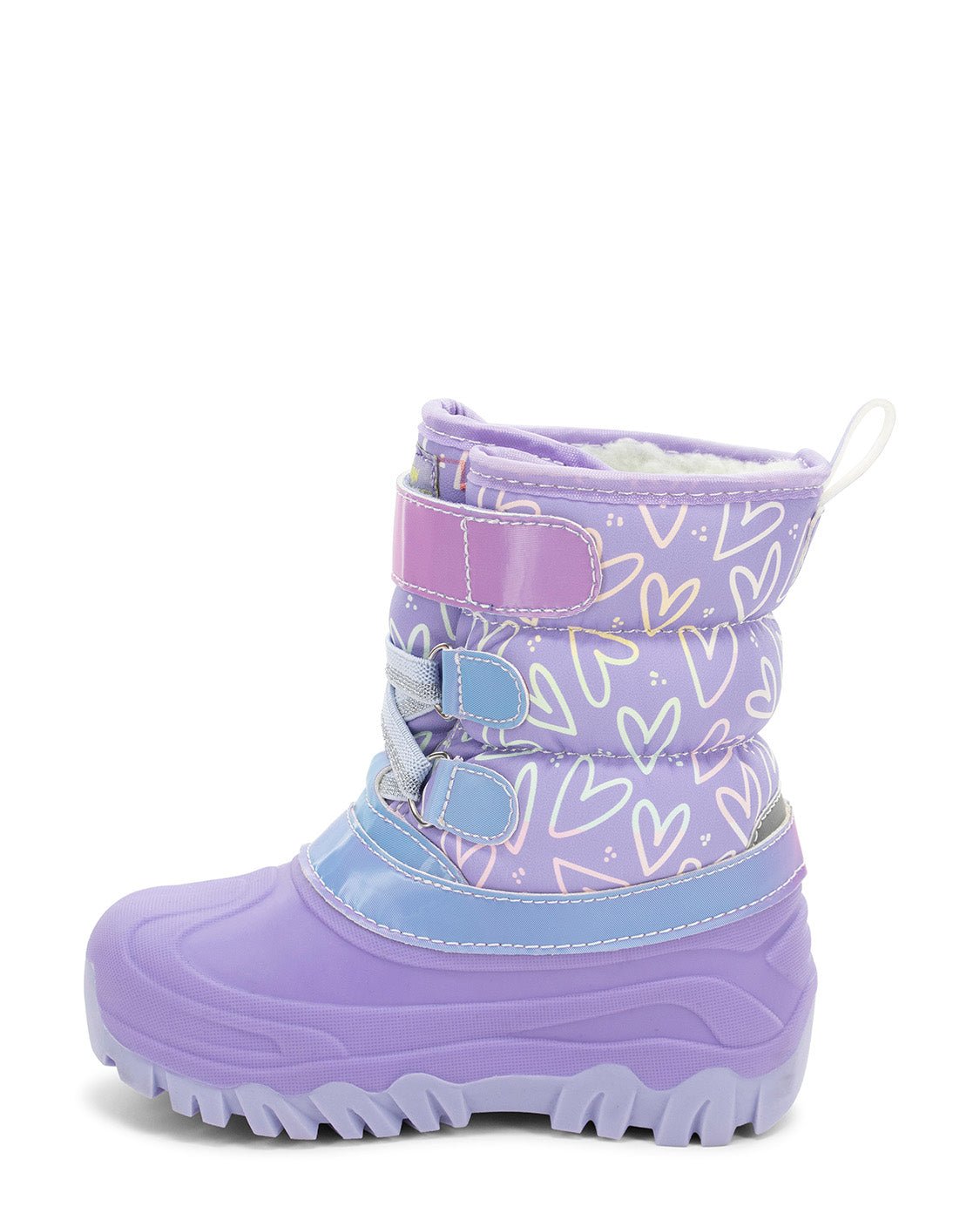 Kids Ascend Faux Fur Cold Weather Boot - Purple - Western Chief