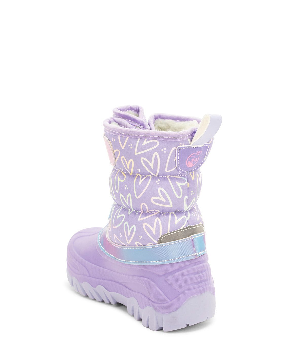 Kids Ascend Faux Fur Cold Weather Boot - Purple - Western Chief
