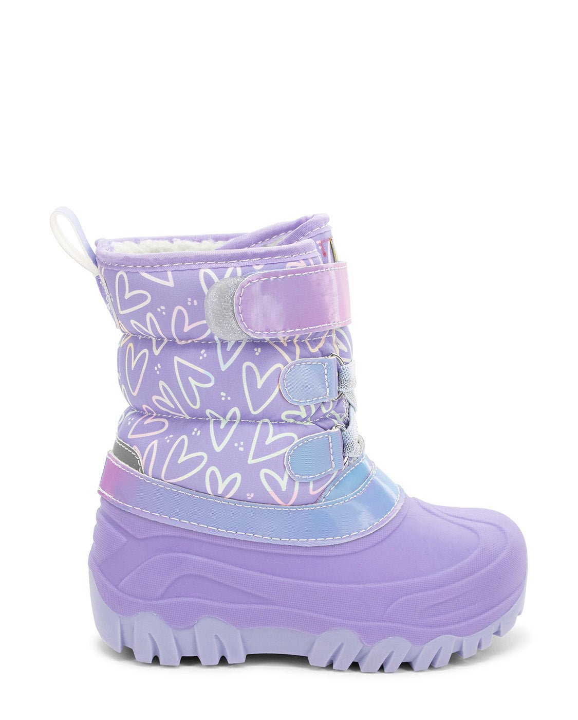 Kids Ascend Faux Fur Cold Weather Boot - Purple - Western Chief
