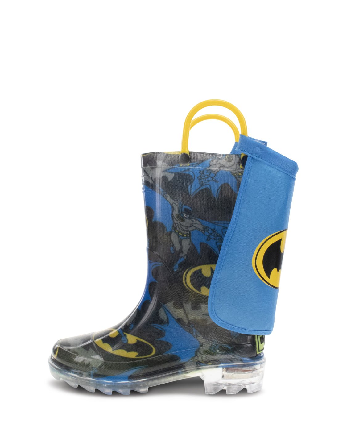 Kids Batman Lighted Rain Boot - Charcoal - Western Chief