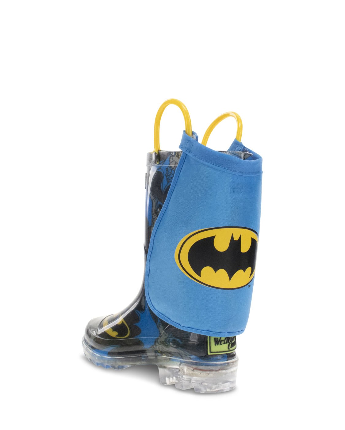 Kids Batman Lighted Rain Boot - Charcoal - Western Chief