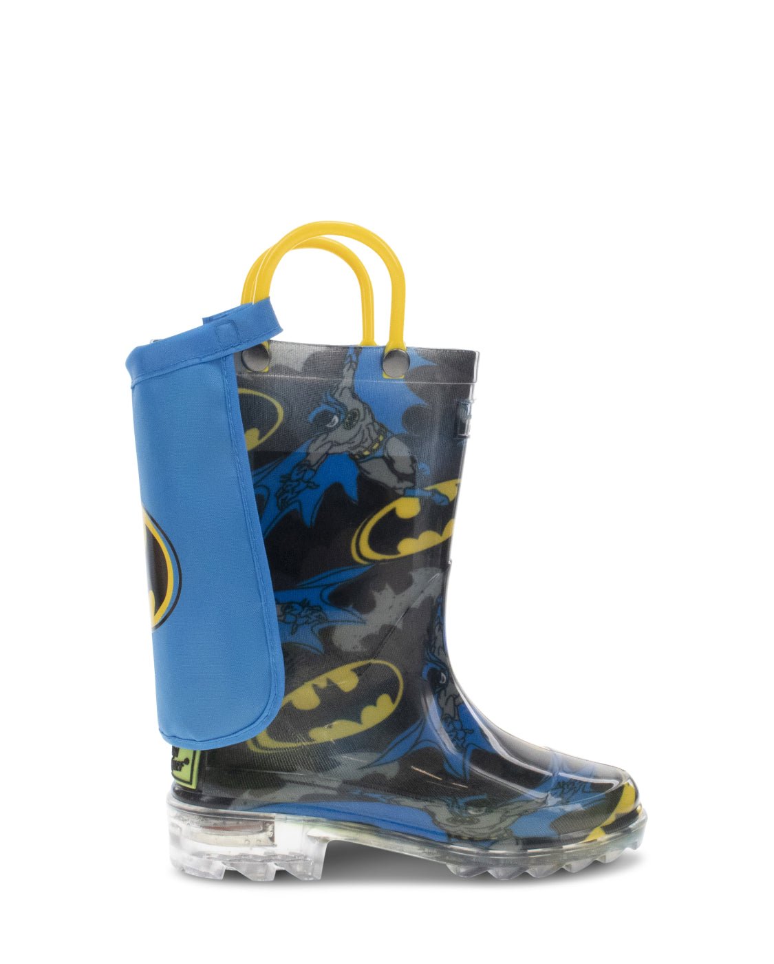 Kids Batman Lighted Rain Boot - Charcoal - Western Chief