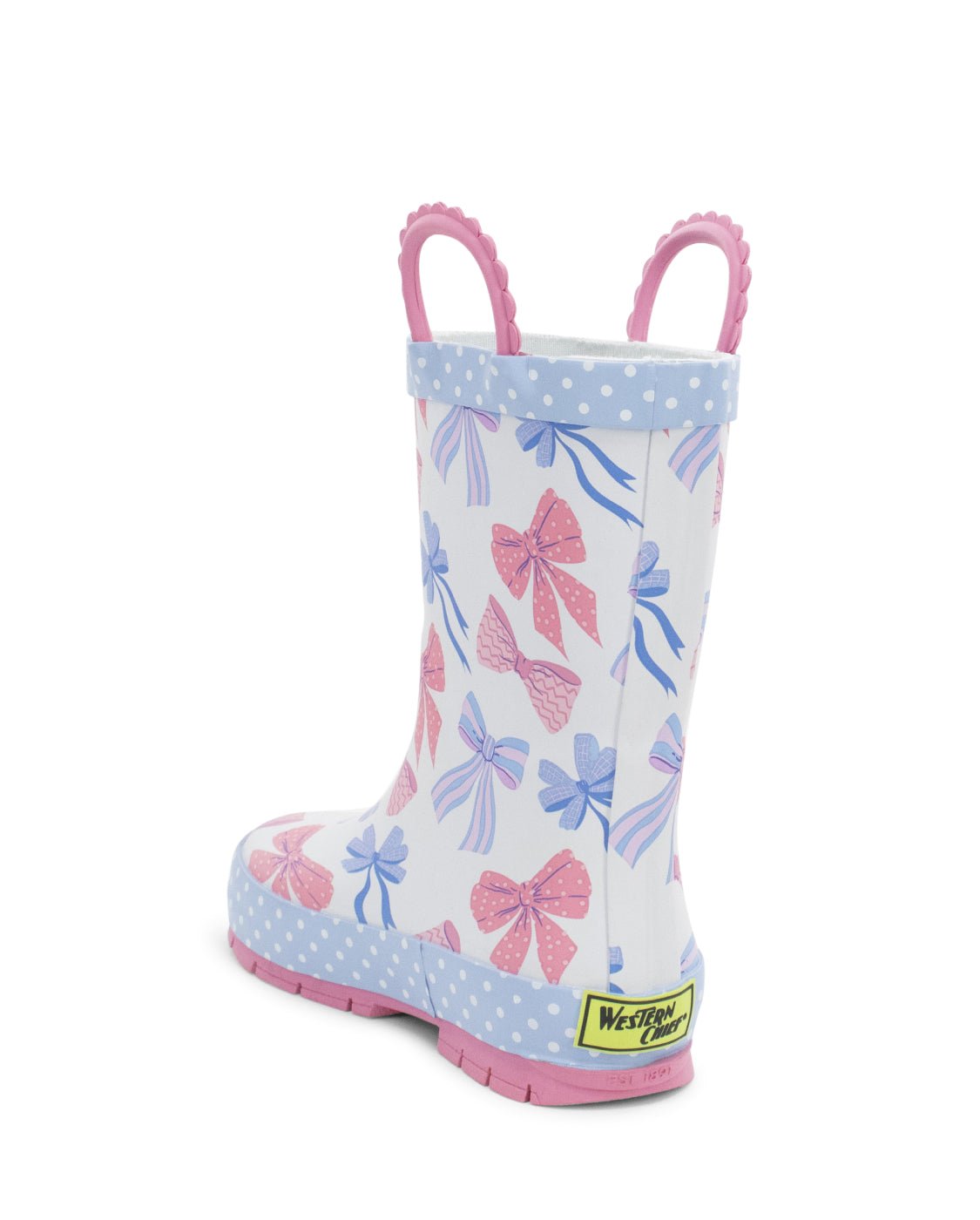 Kids Beautiful Bows Rain Boot - Blue - Western Chief