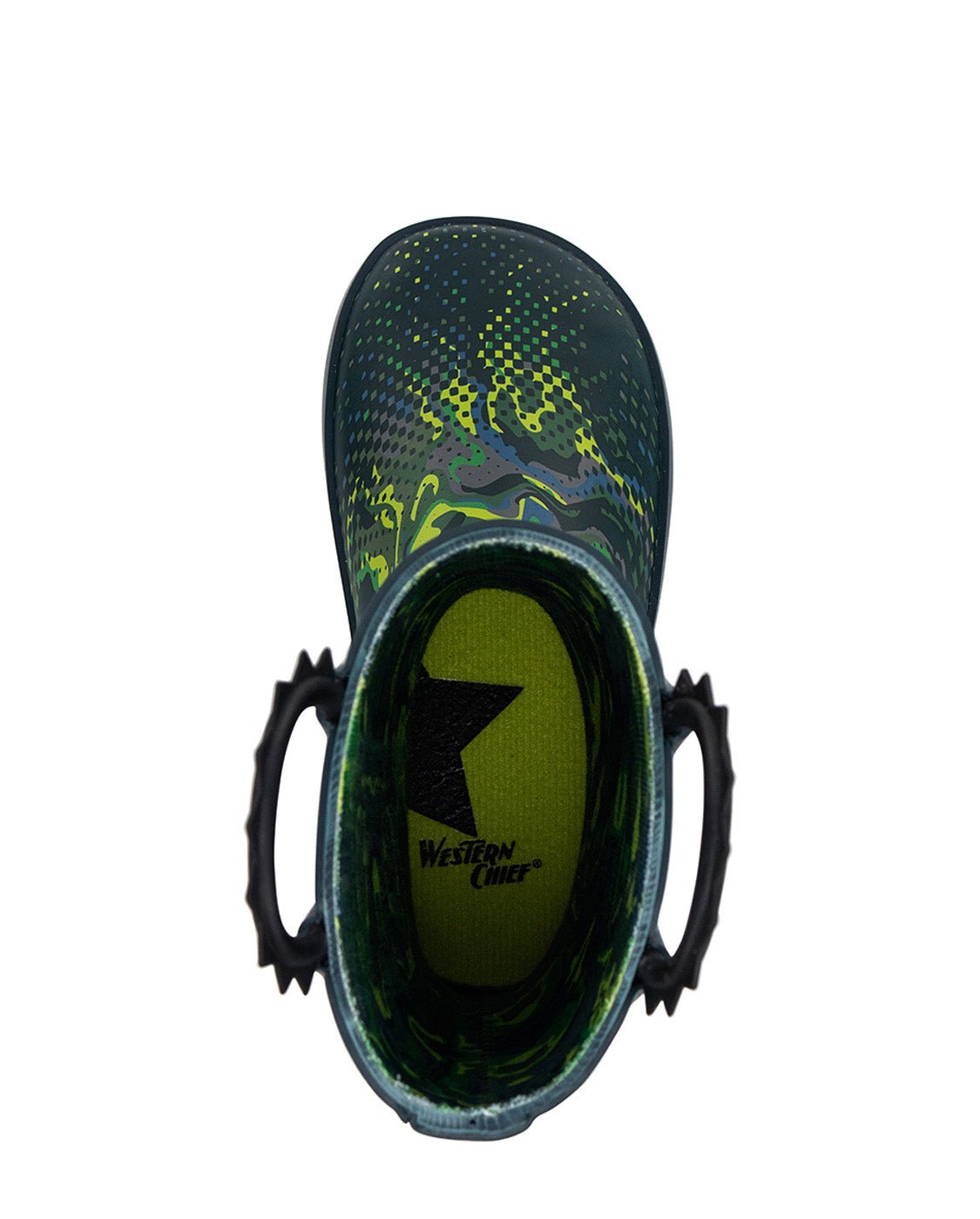 Kids Digital Dino Rain Boot - Navy Blue - Western Chief