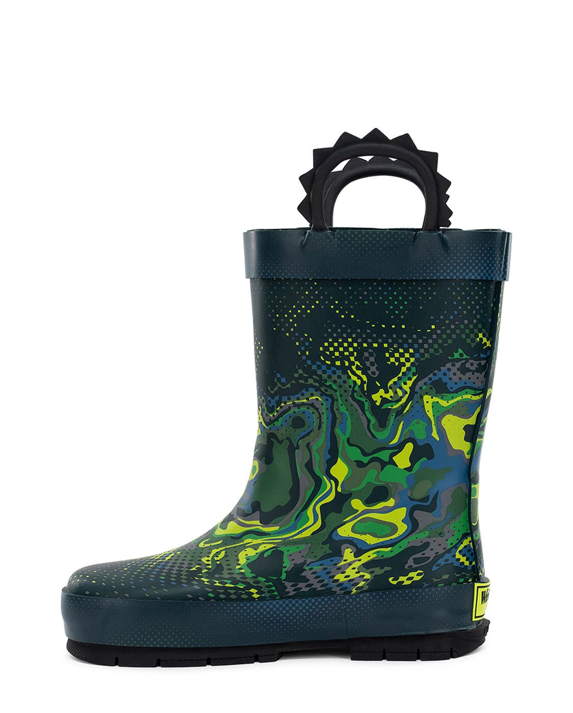 Kids Digital Dino Rain Boot - Navy Blue - Western Chief