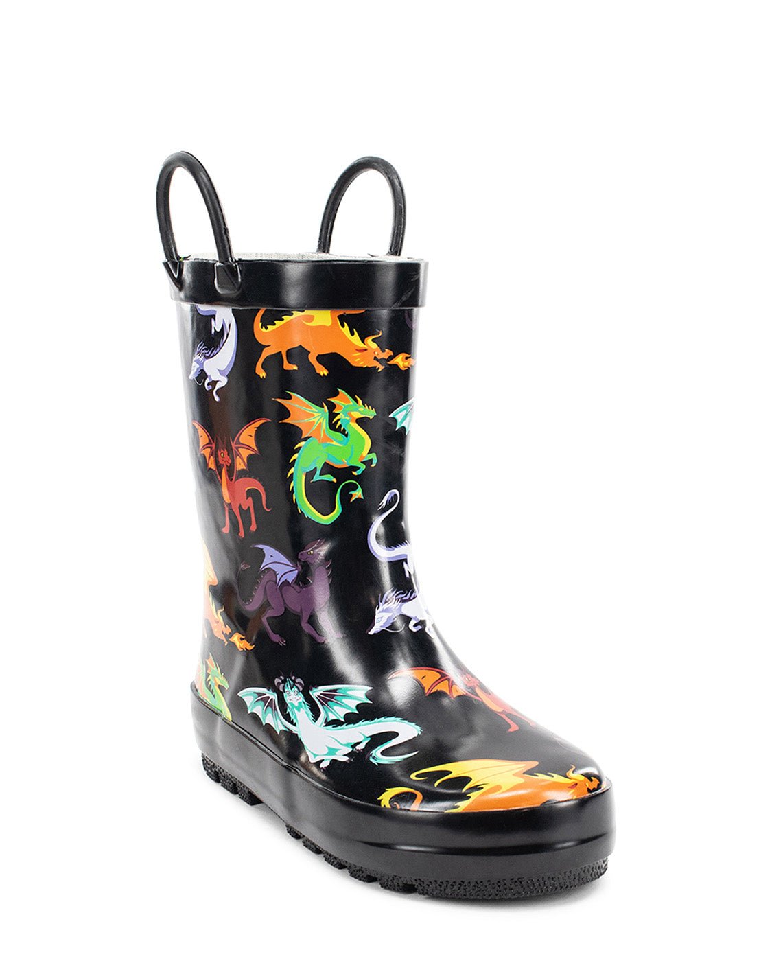 Kids Dragon Rain Boot - Black - Western Chief