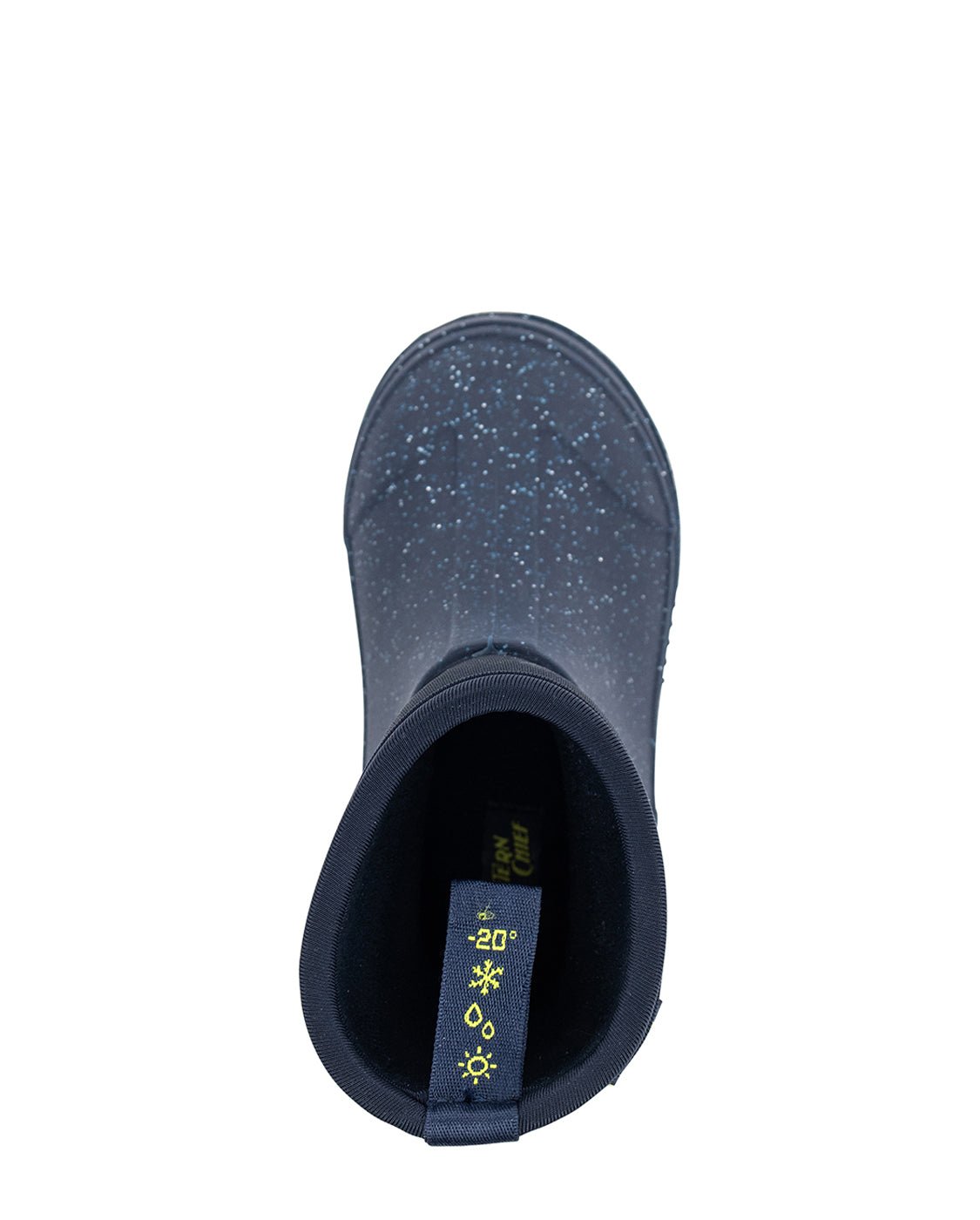 Kids Freestyle Neoprene Cold Weather Boot - Navy Glitter - Western Chief