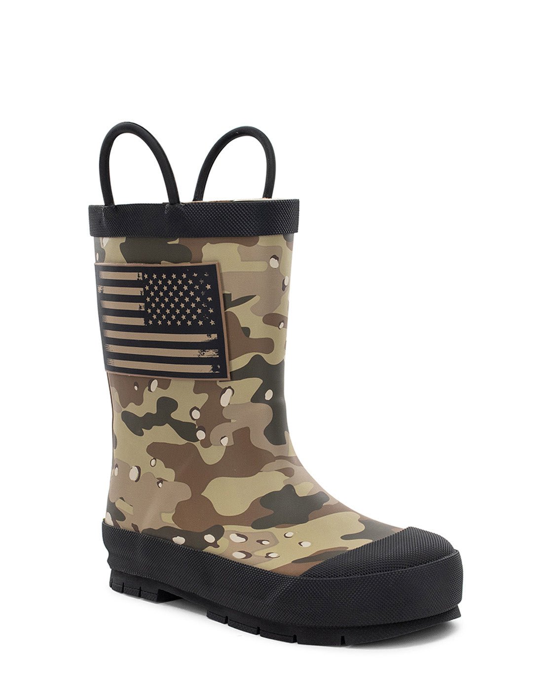 Kids Frontier Flag Camo Rain Boot - Camo - Western Chief