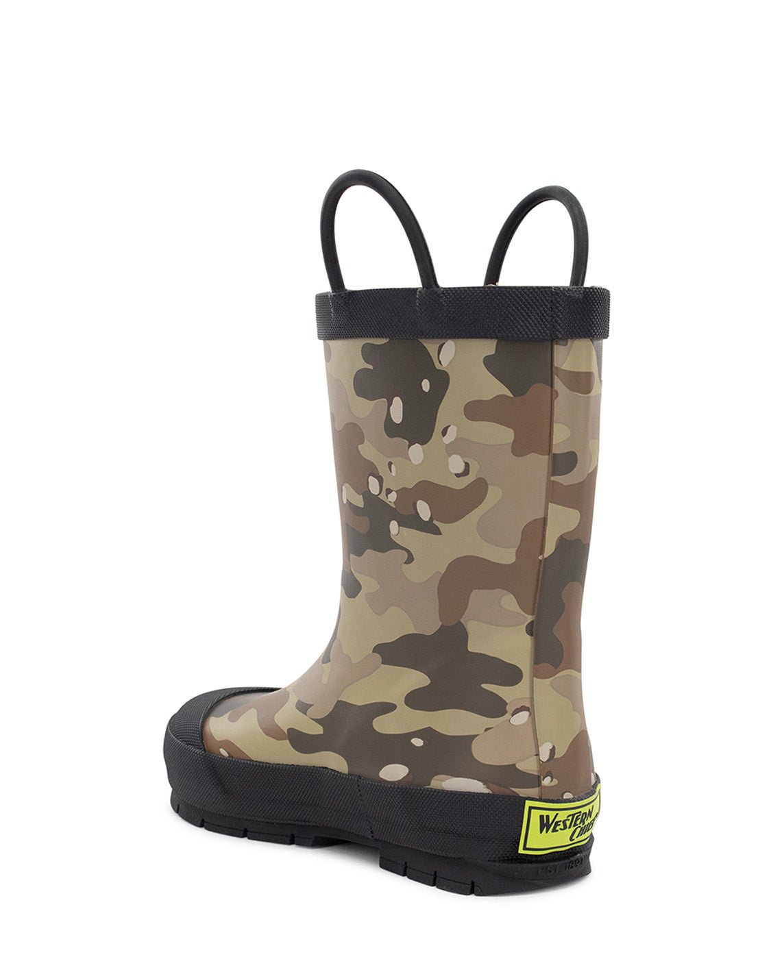 Kids Frontier Flag Camo Rain Boot - Camo - Western Chief
