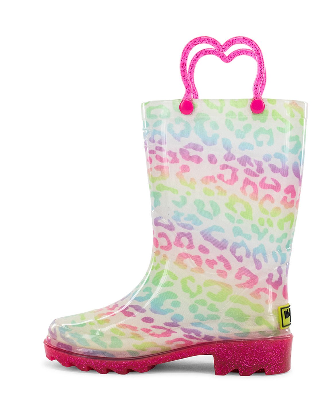 Kids Leopard Lighted Rain Boot - Multi - Western Chief