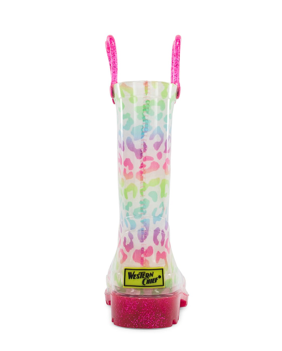 Kids Leopard Lighted Rain Boot - Multi - Western Chief