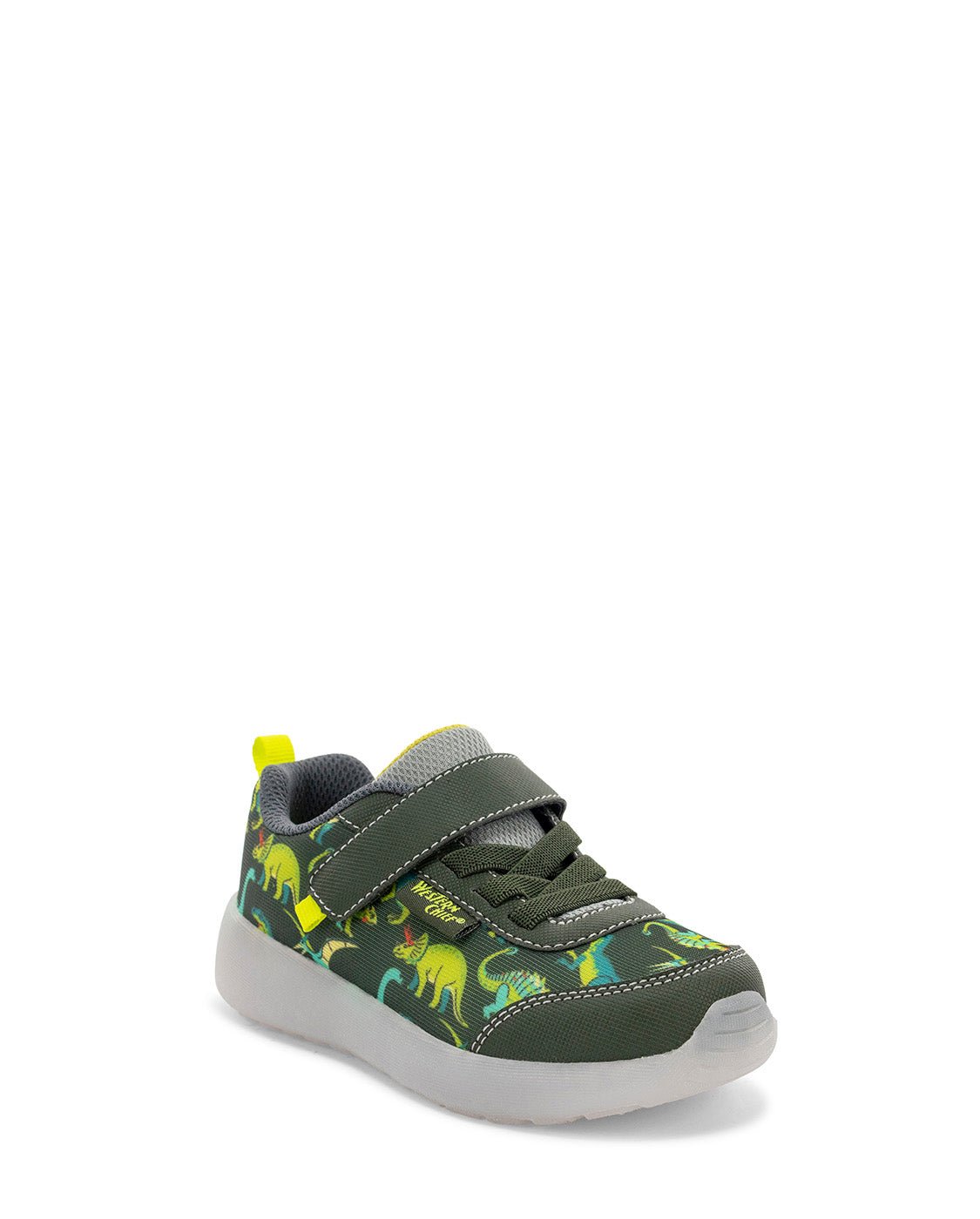 Kids Lighted Flash Feet Sneaker - Green - Western Chief