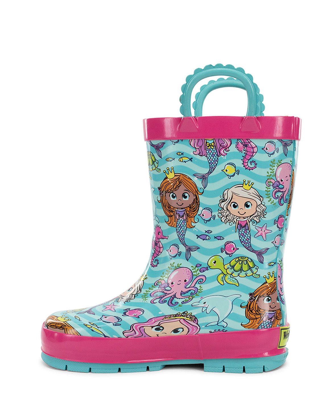 Kids Mermaid Magic Rain Boot - Aqua - Western Chief