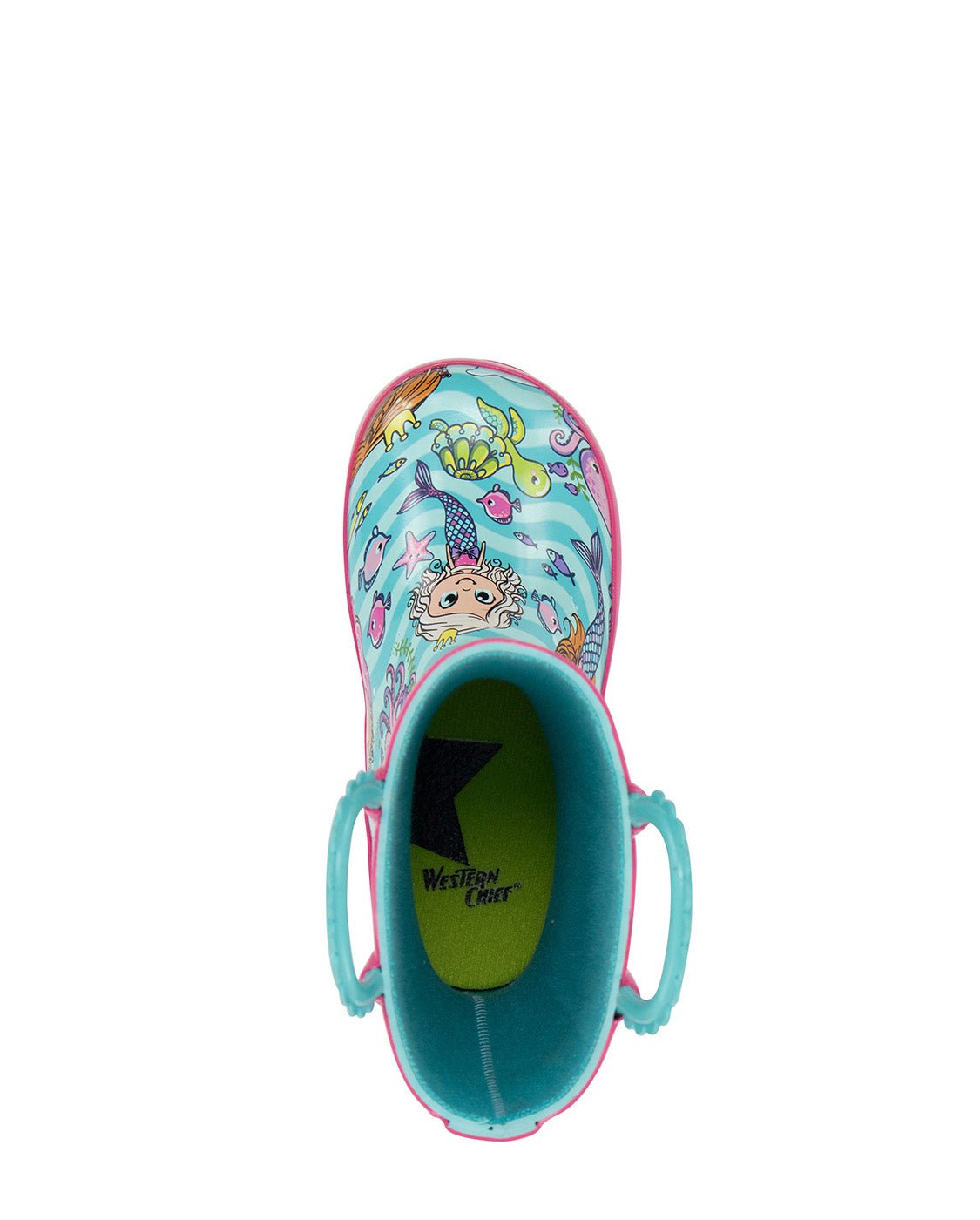 Kids Mermaid Magic Rain Boot - Aqua - Western Chief