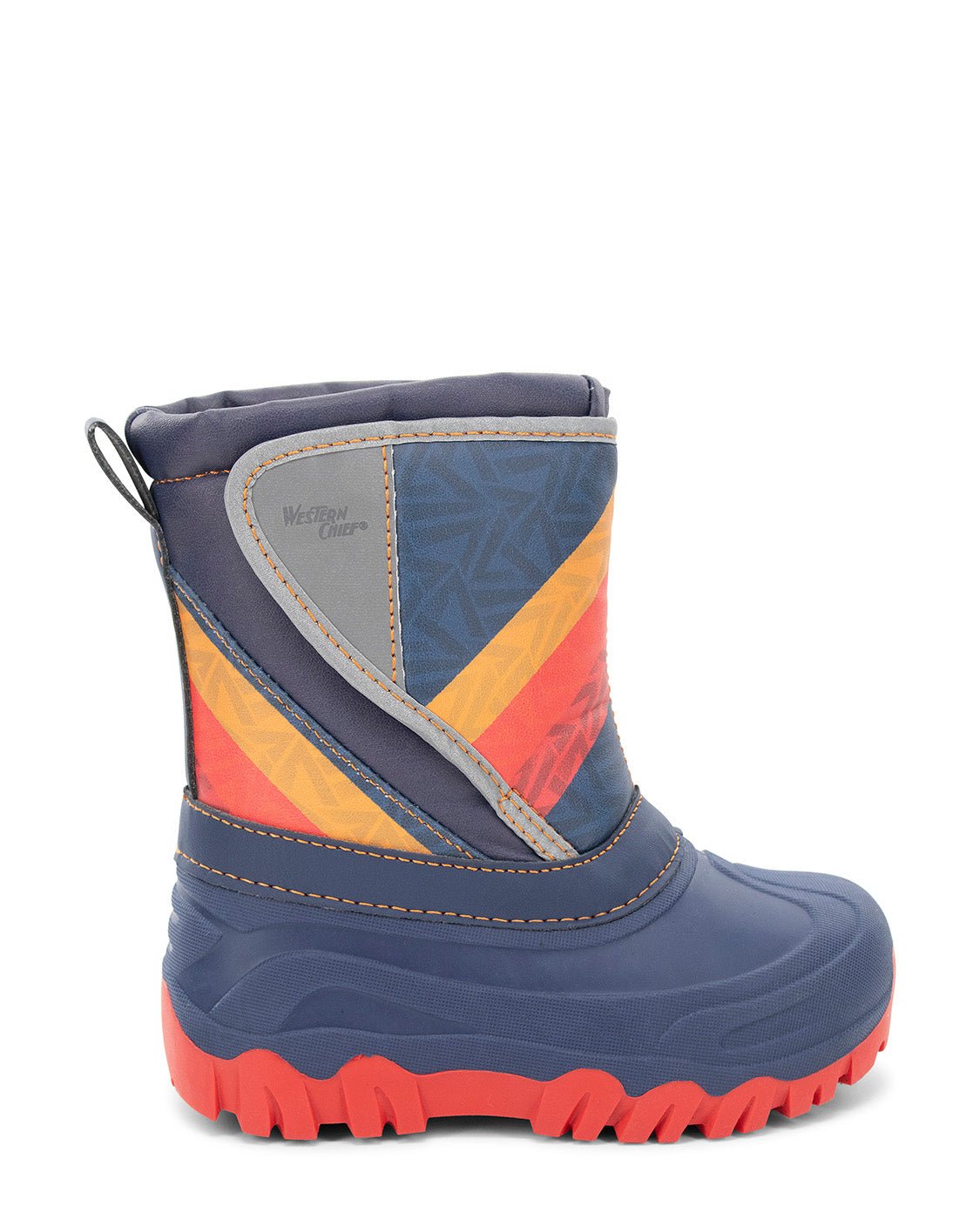Kids Selah Faux Fur Cold Weather Boot - Navy - Western Chief