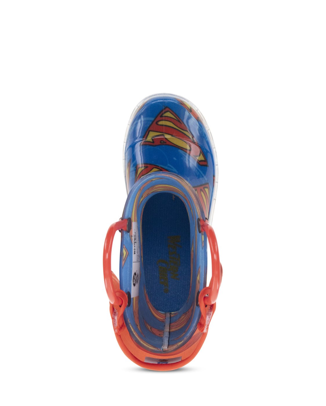 Kids Superman Lighted Rain Boot - Blue - Western Chief