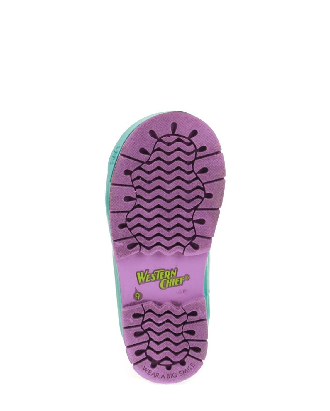 Kids Superstar Rain Boot - Teal - Western Chief