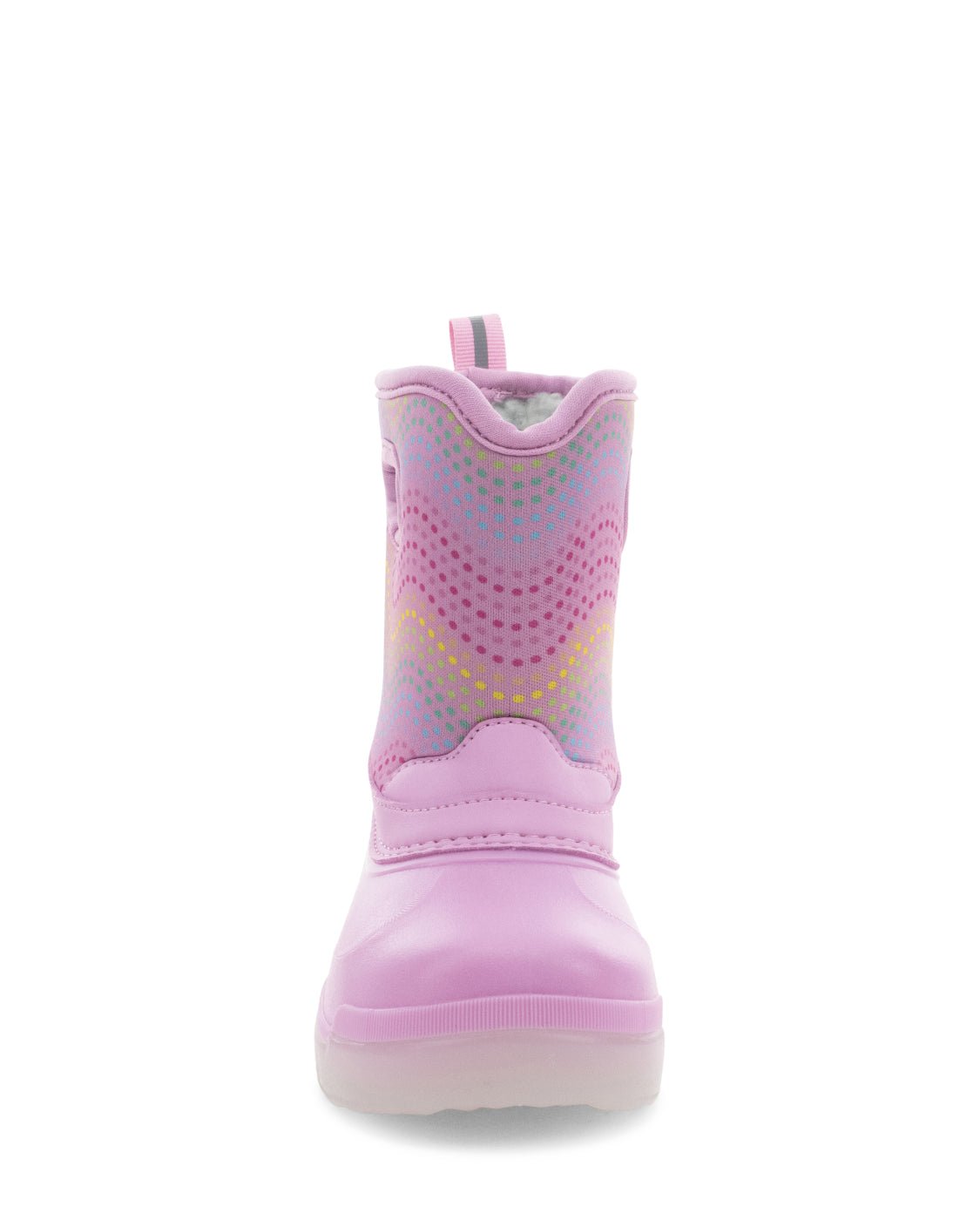 Kids Travali Lighted Faux Fur Neoprene Cold Weather Boot - Pink - Western Chief