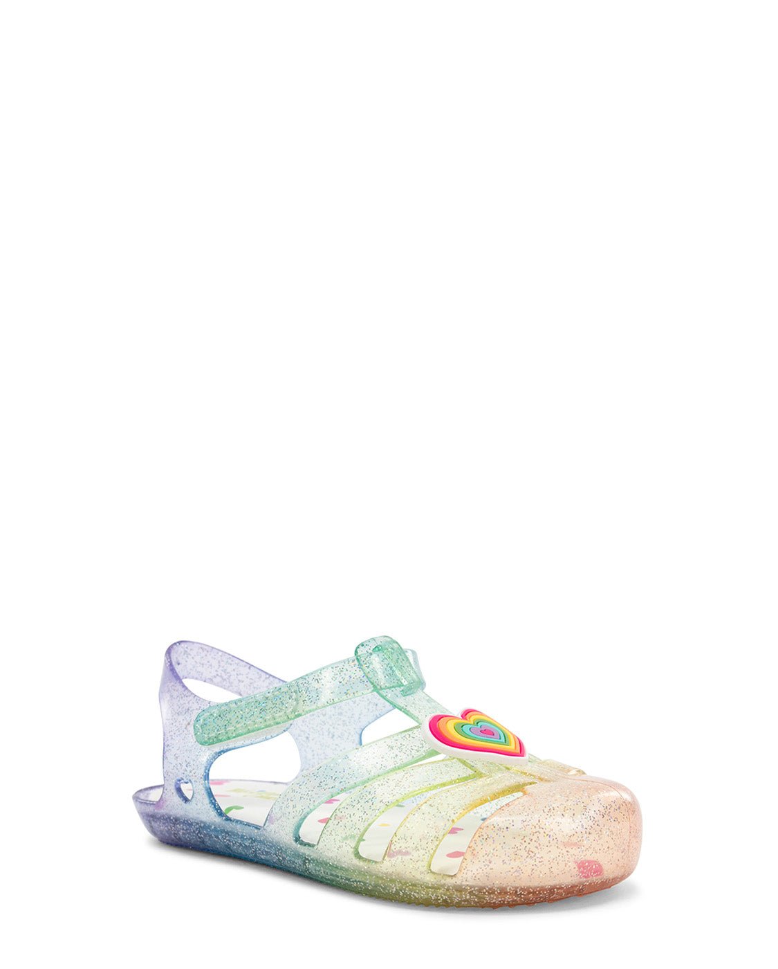 Kids Wonder Everglitter Heart Lighted Sandal - Multi - Western Chief