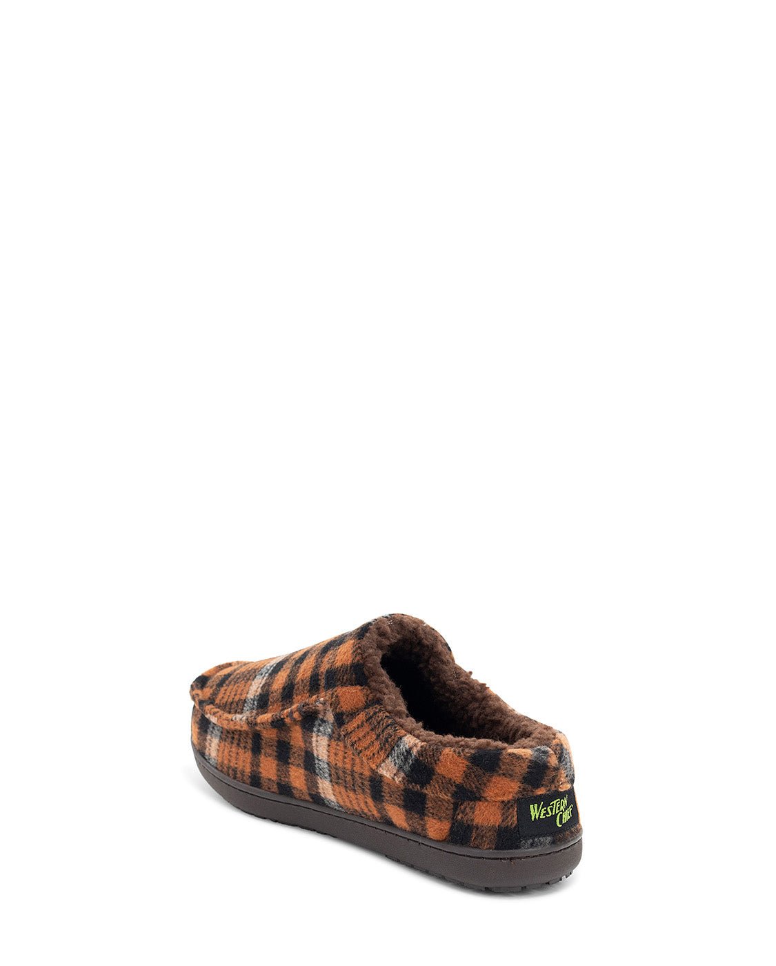 Men's Boxer Plaid Slipper - Chestnut - Western Chief