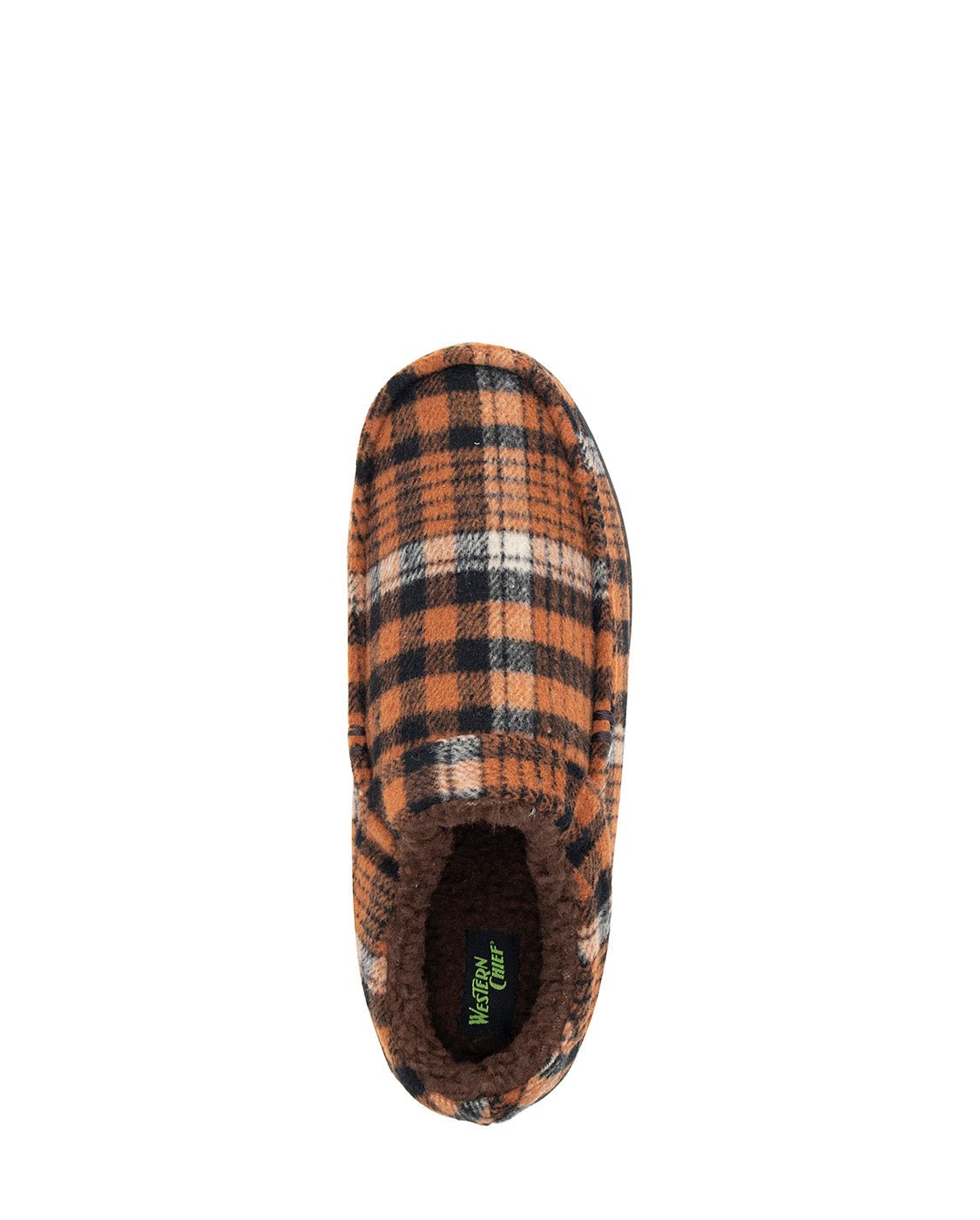 Men's Boxer Plaid Slipper - Chestnut - Western Chief