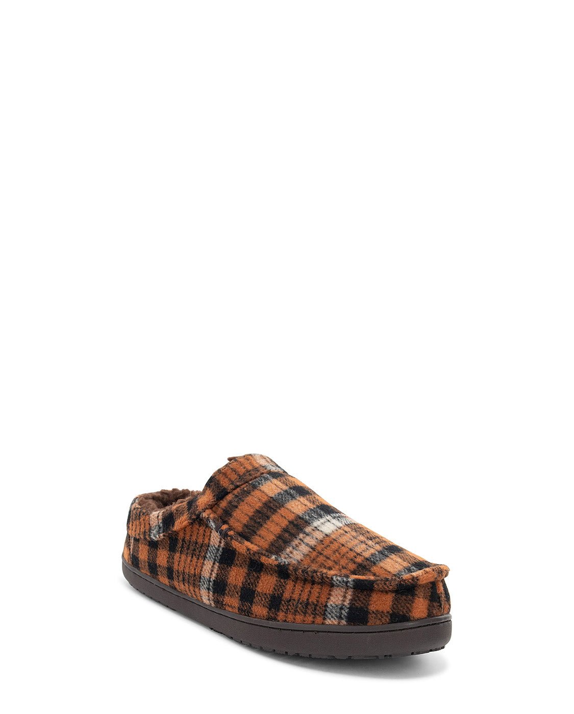 Men's Boxer Plaid Slipper - Chestnut - Western Chief