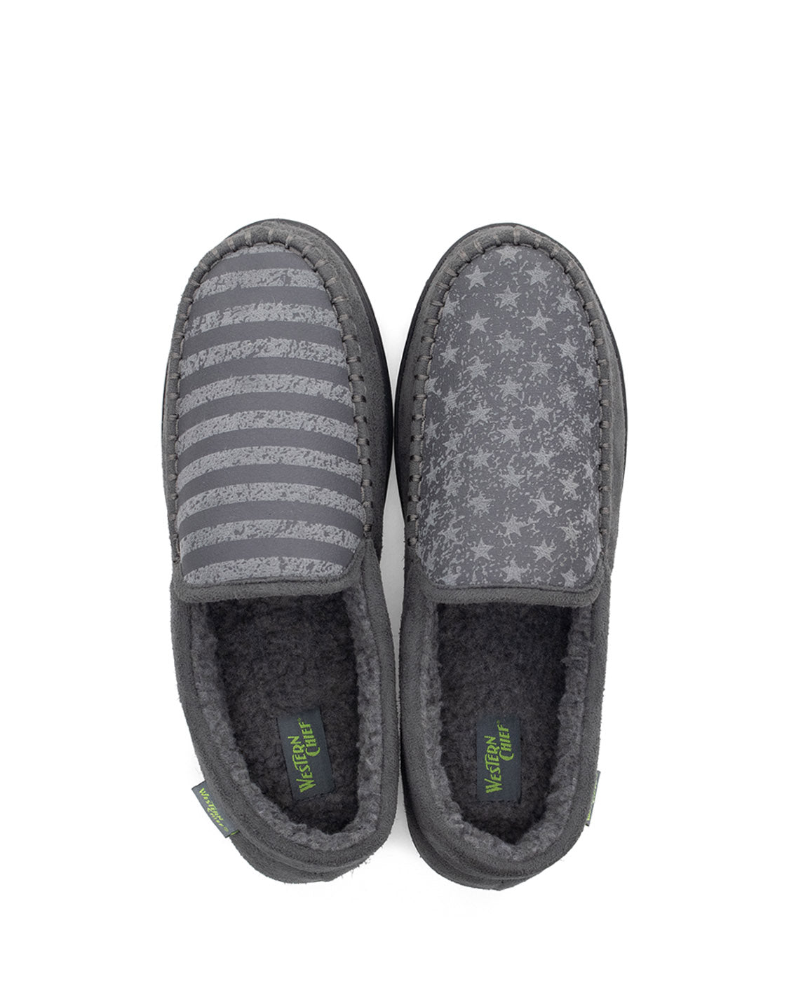 Men's Freedom Moc Slipper - Charcoal - Western Chief