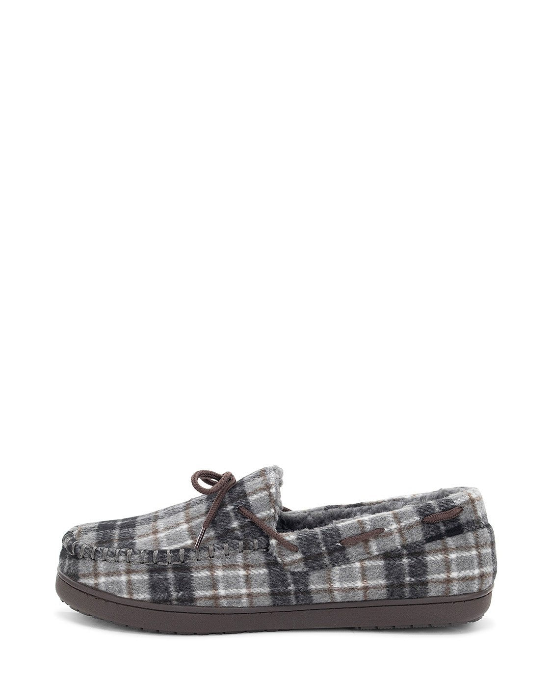 Men's Sumner Plaid Slipper - Gray - Western Chief