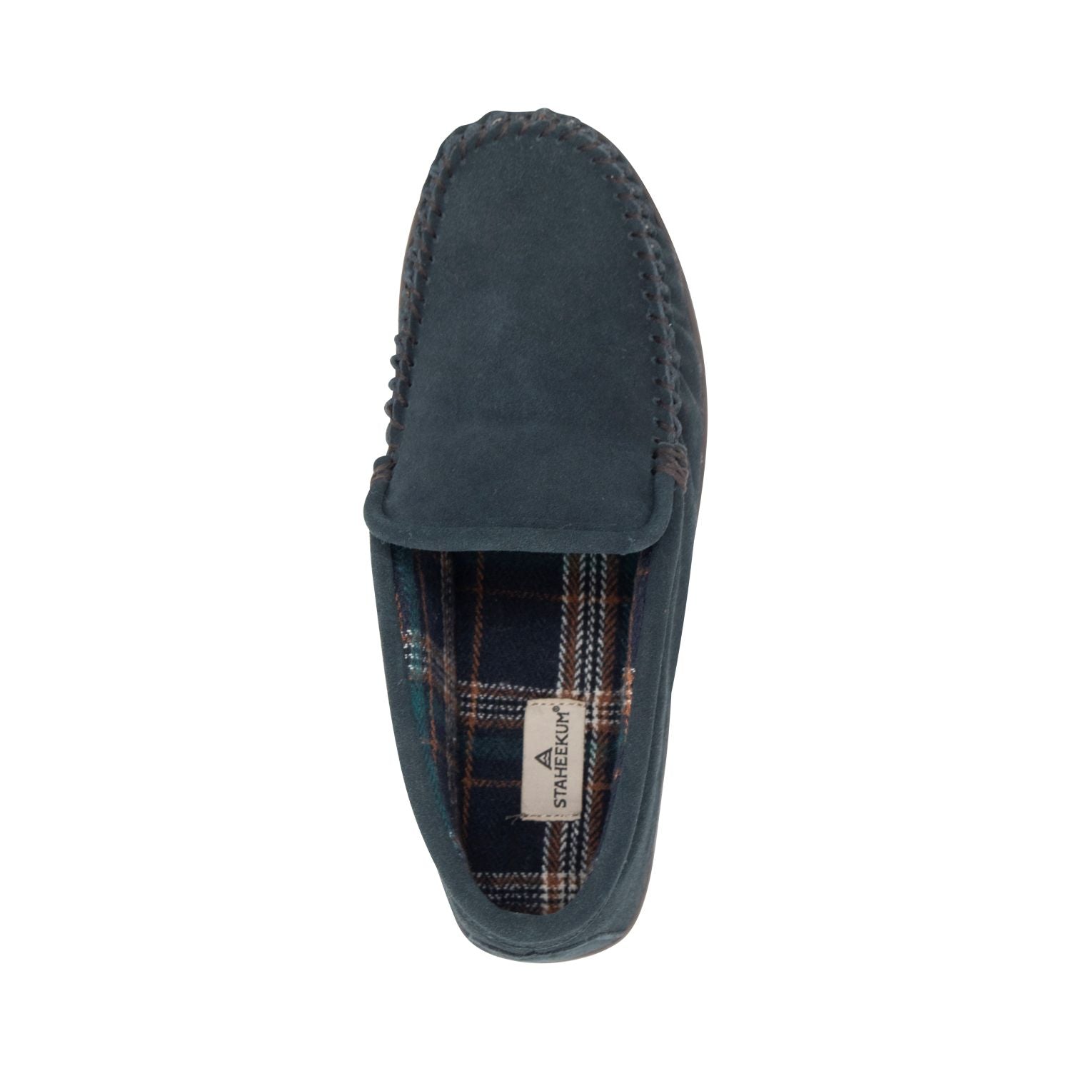 Men's Trapper Flannel Slipper - Navy - Western Chief