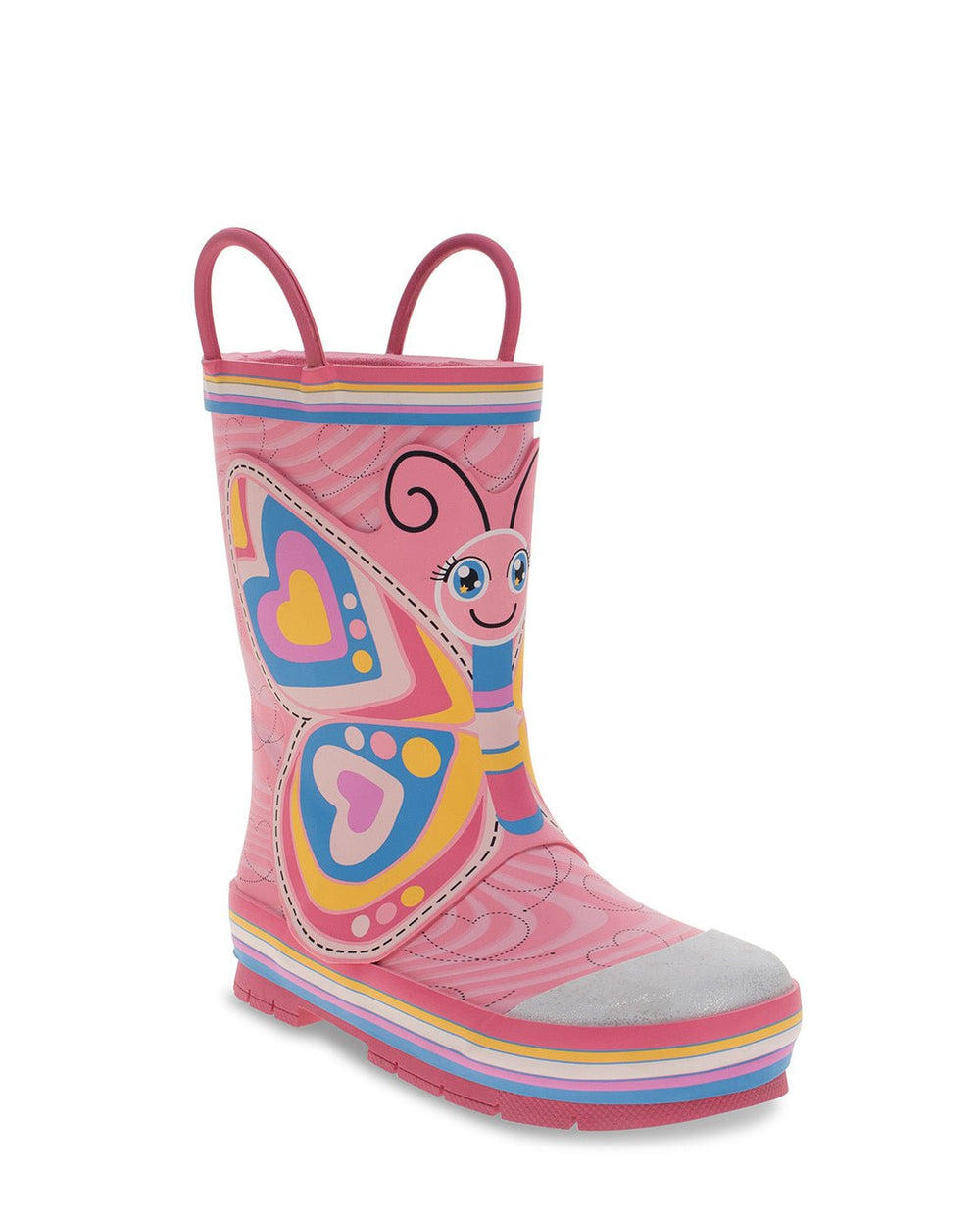 New! Bella Butterfly Rain Boot - Pink - Western Chief