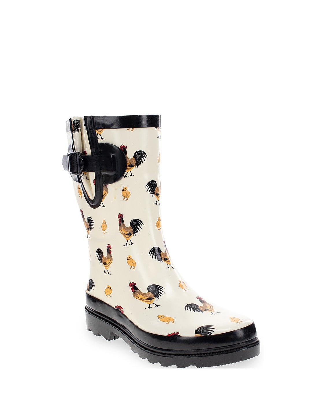 Women's Chicken Roost Mid Rain Boot - Cream - Western Chief