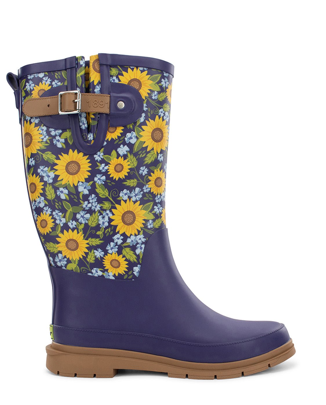 Rain Boots Mid Height Wellies Women's Countryside Tall Rain Boot