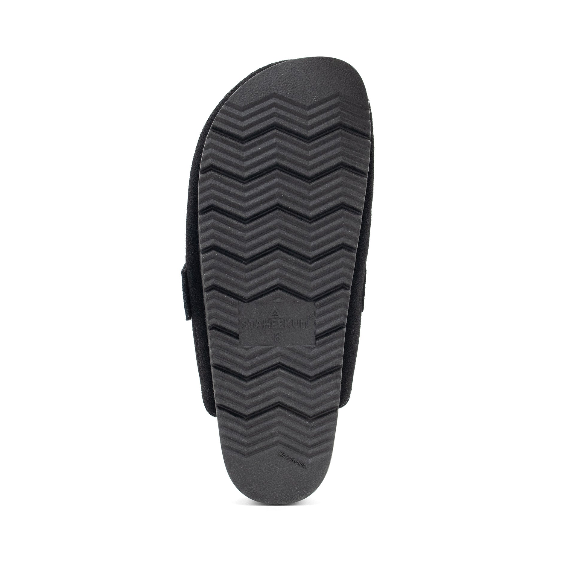 Women's Crescent Buckle Clog - Black - Western Chief