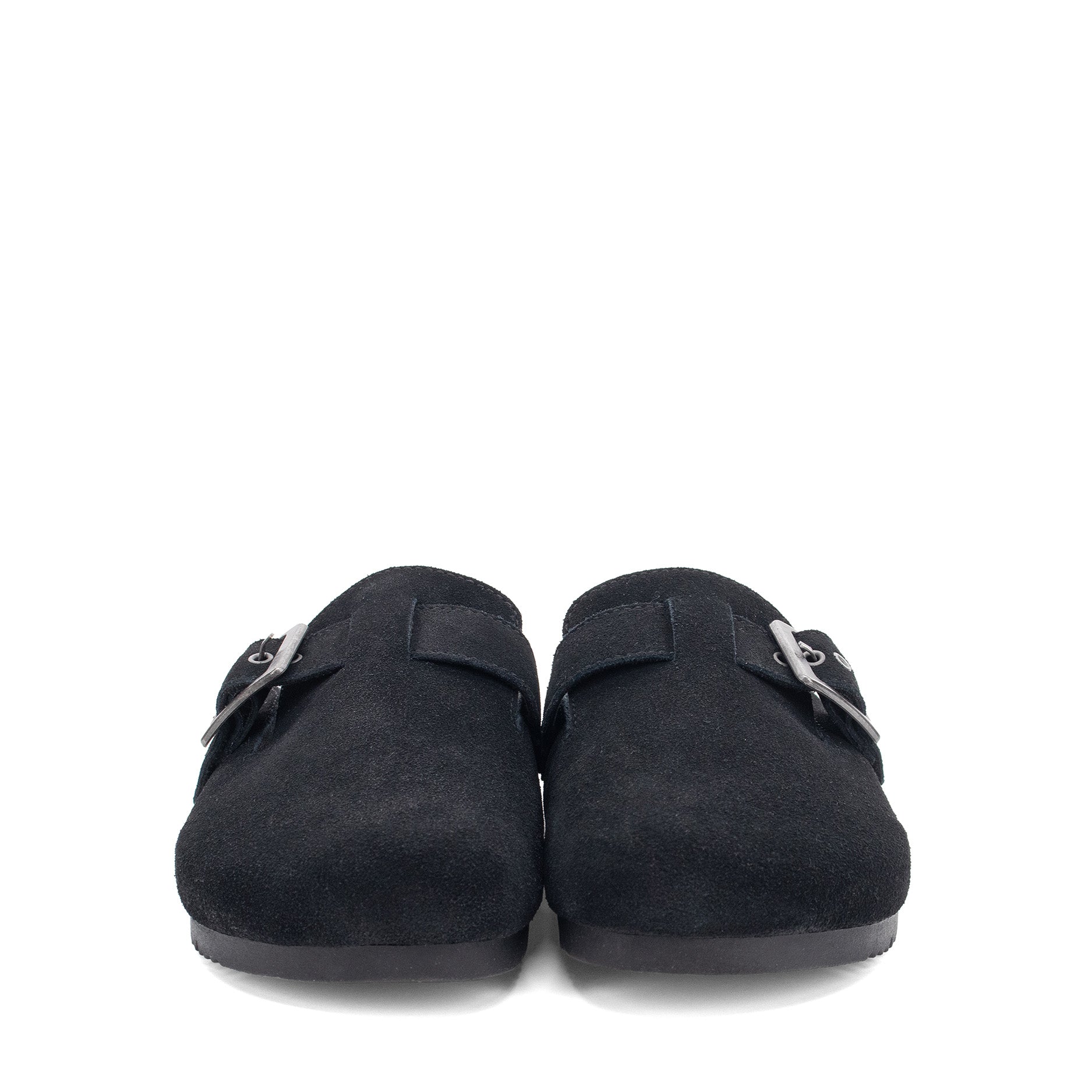 Women's Crescent Buckle Clog - Black - Western Chief