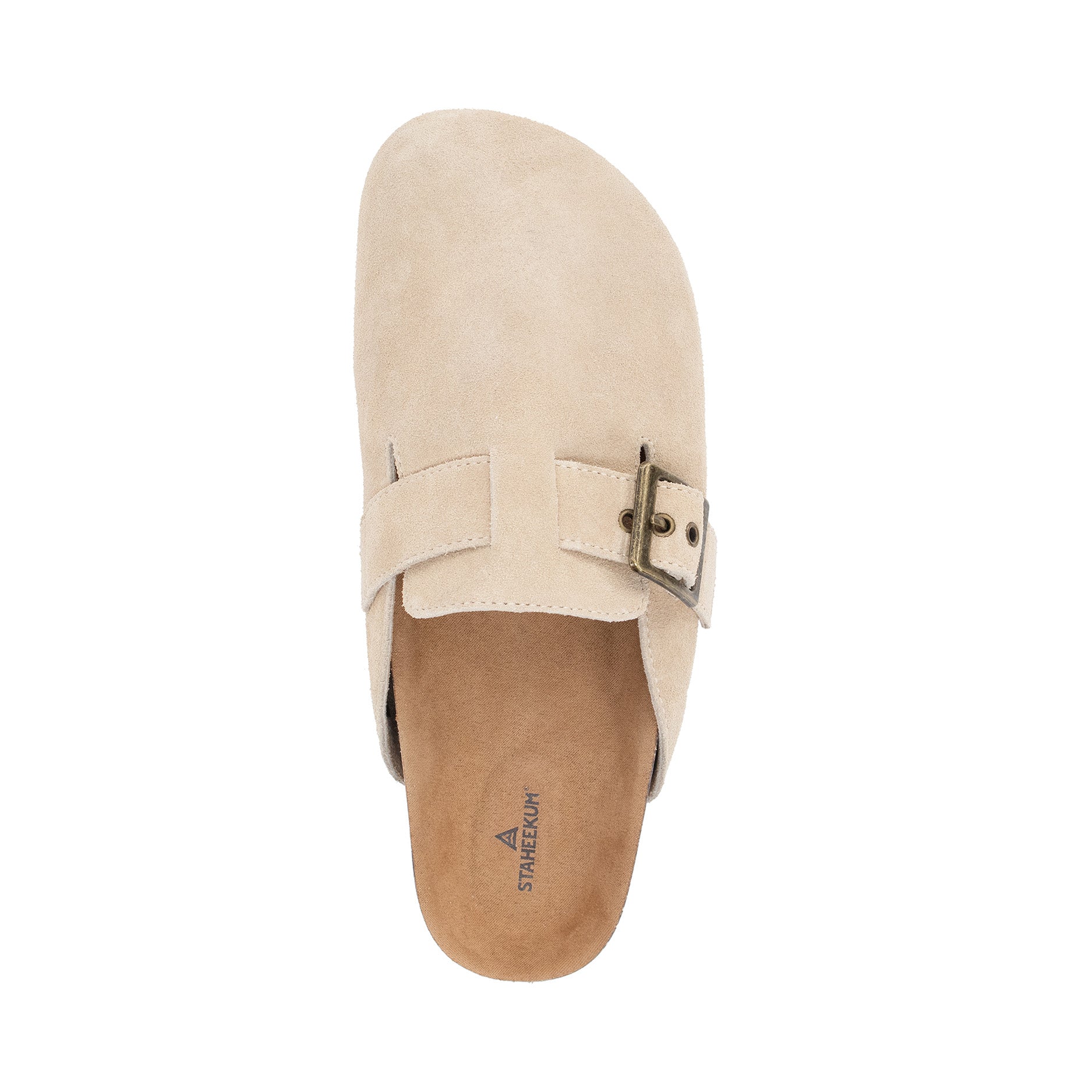 Women's Crescent Buckle Clog - Sand - Western Chief