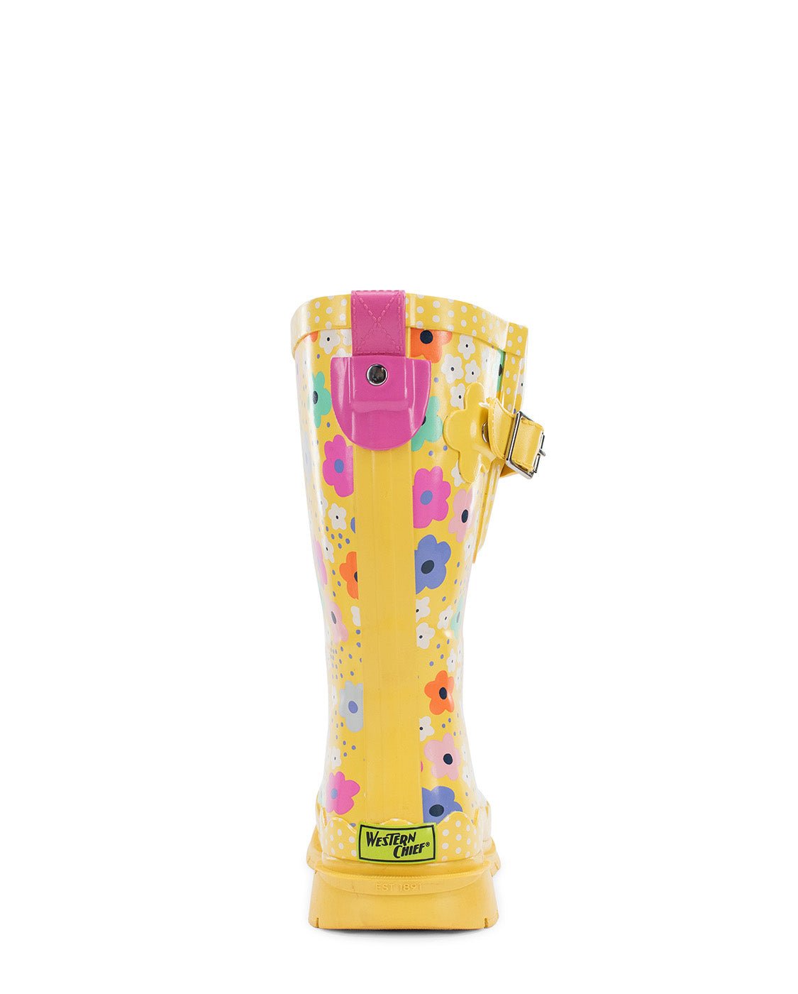 Women's Daisy Delight Mid Rain Boot - Yellow - Western Chief