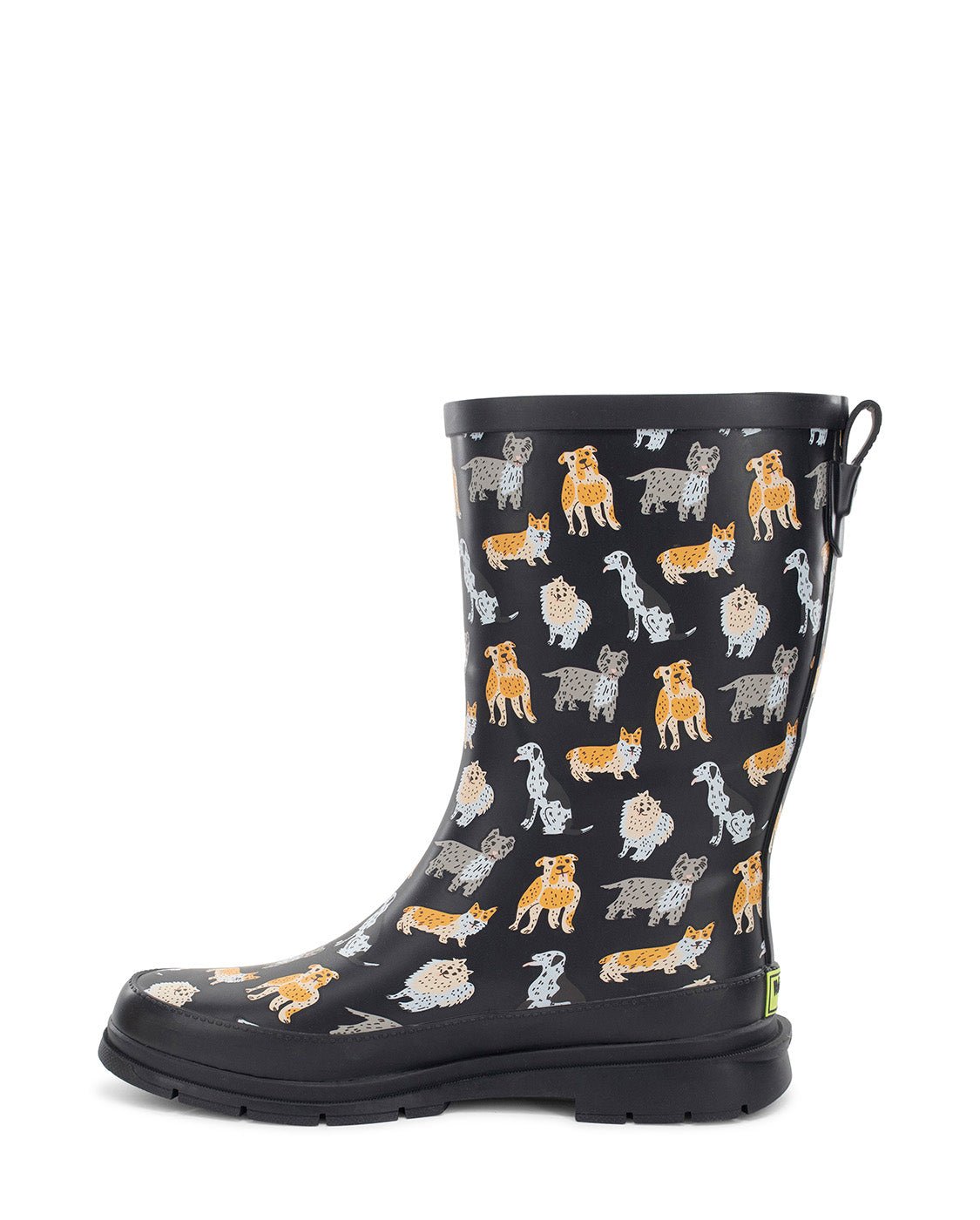 Women's Dog Pack Mid Rain Boot - Black - Western Chief